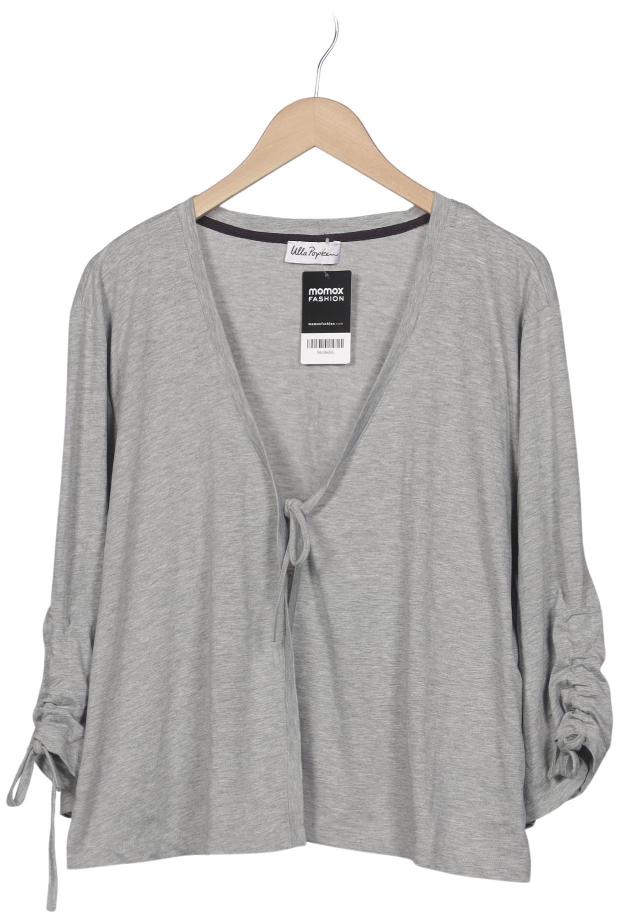 

Ulla Popken Damen Strickjacke, grau, Gr. 54