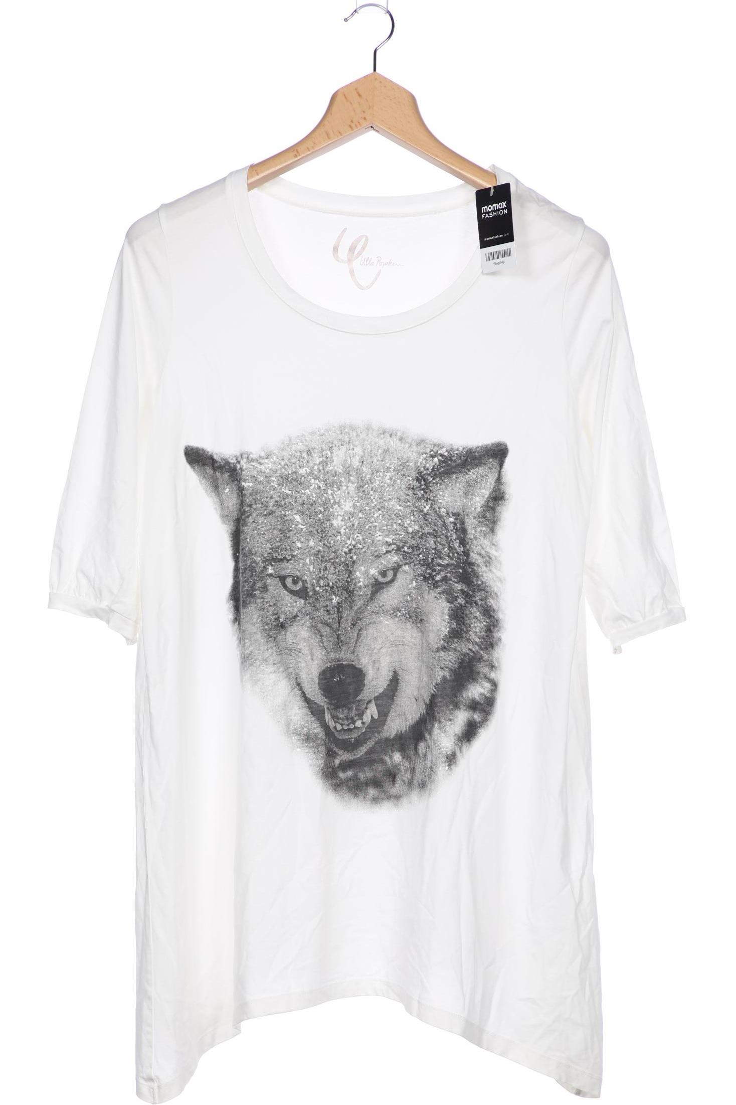

Ulla Popken Damen T-Shirt, cremeweiß, Gr. 46
