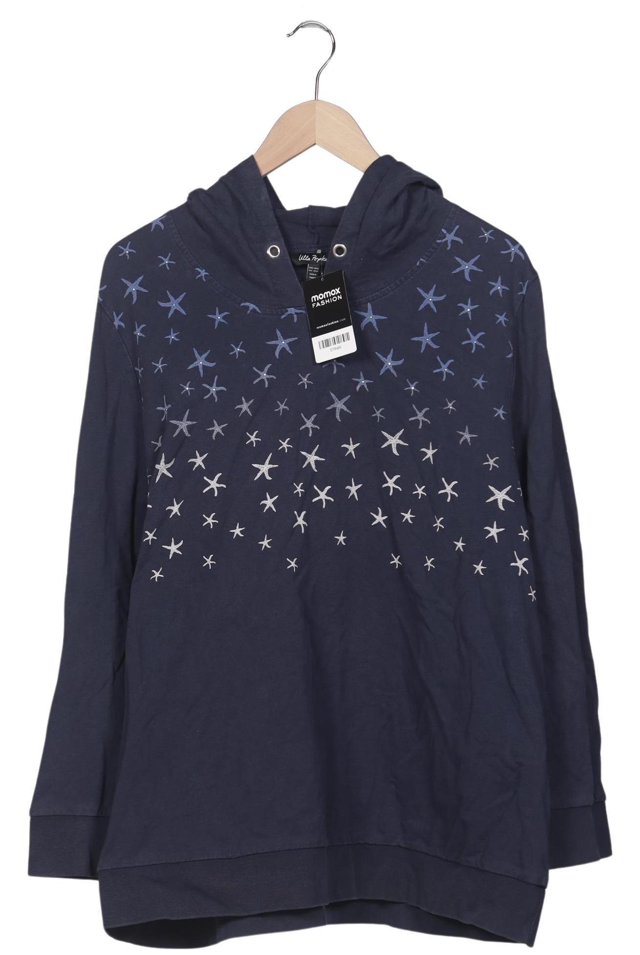

Ulla Popken Damen Kapuzenpullover, marineblau, Gr. 50