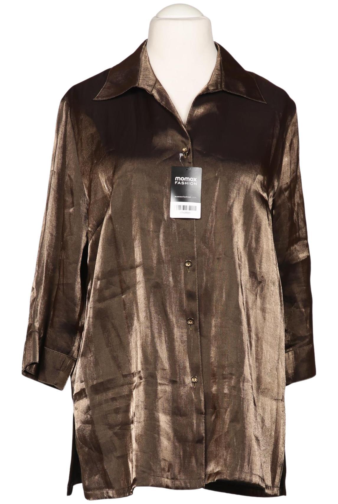 

Ulla Popken Damen Bluse, braun, Gr. 42