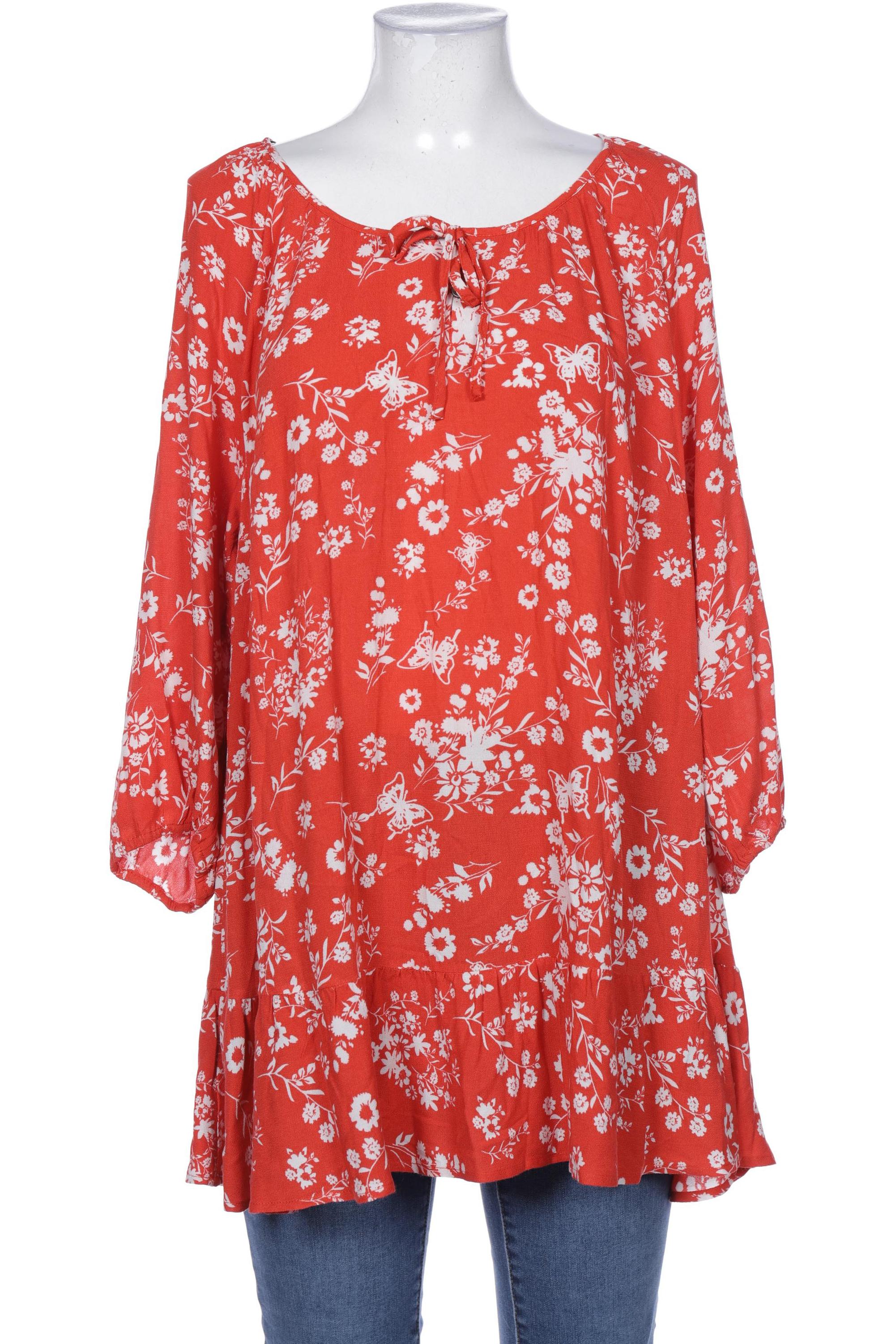 

Ulla Popken Damen Bluse, rot, Gr. 46