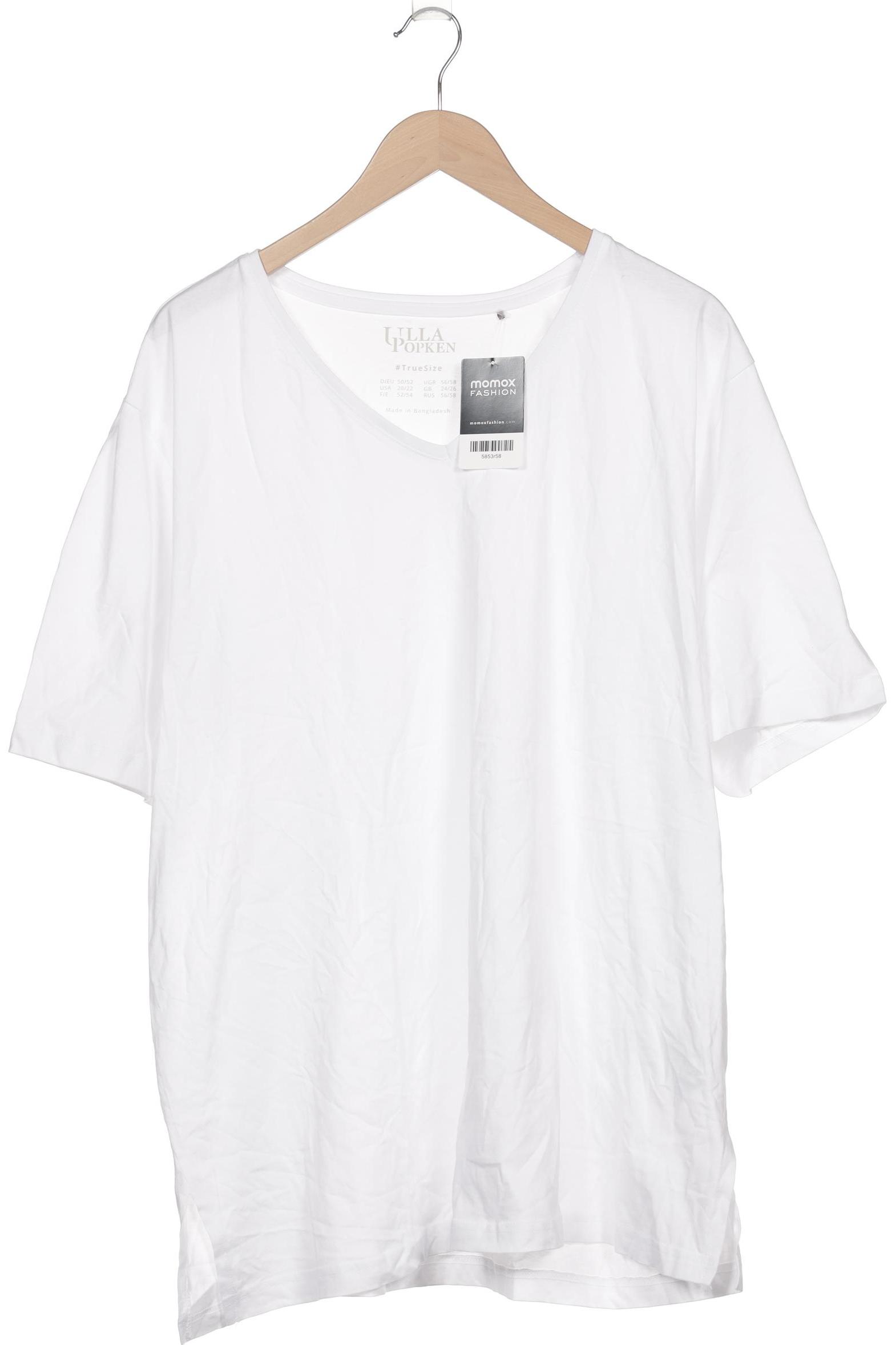 

Ulla Popken Damen T-Shirt, weiß, Gr. 50