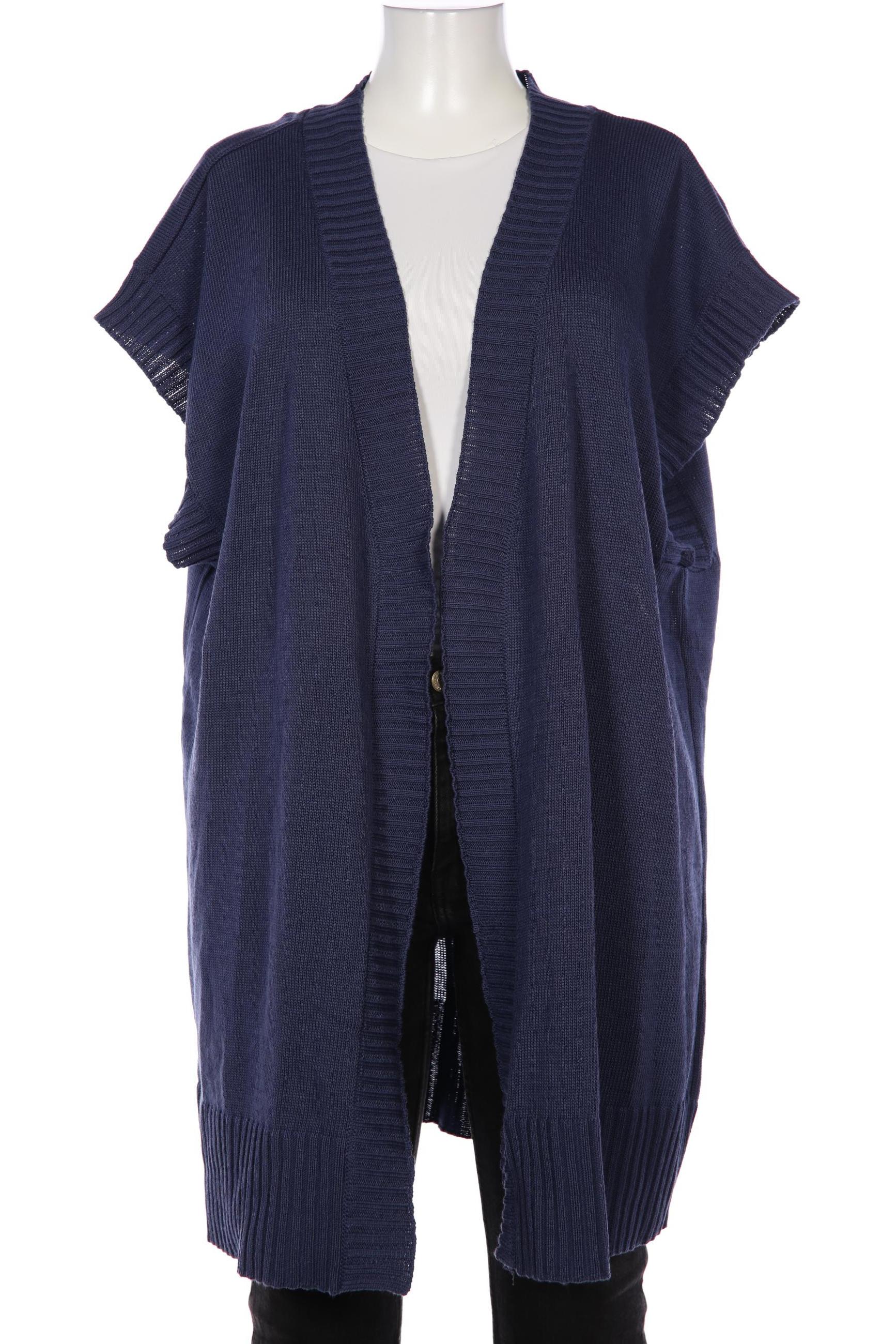 

Ulla Popken Damen Strickjacke, blau, Gr. 48