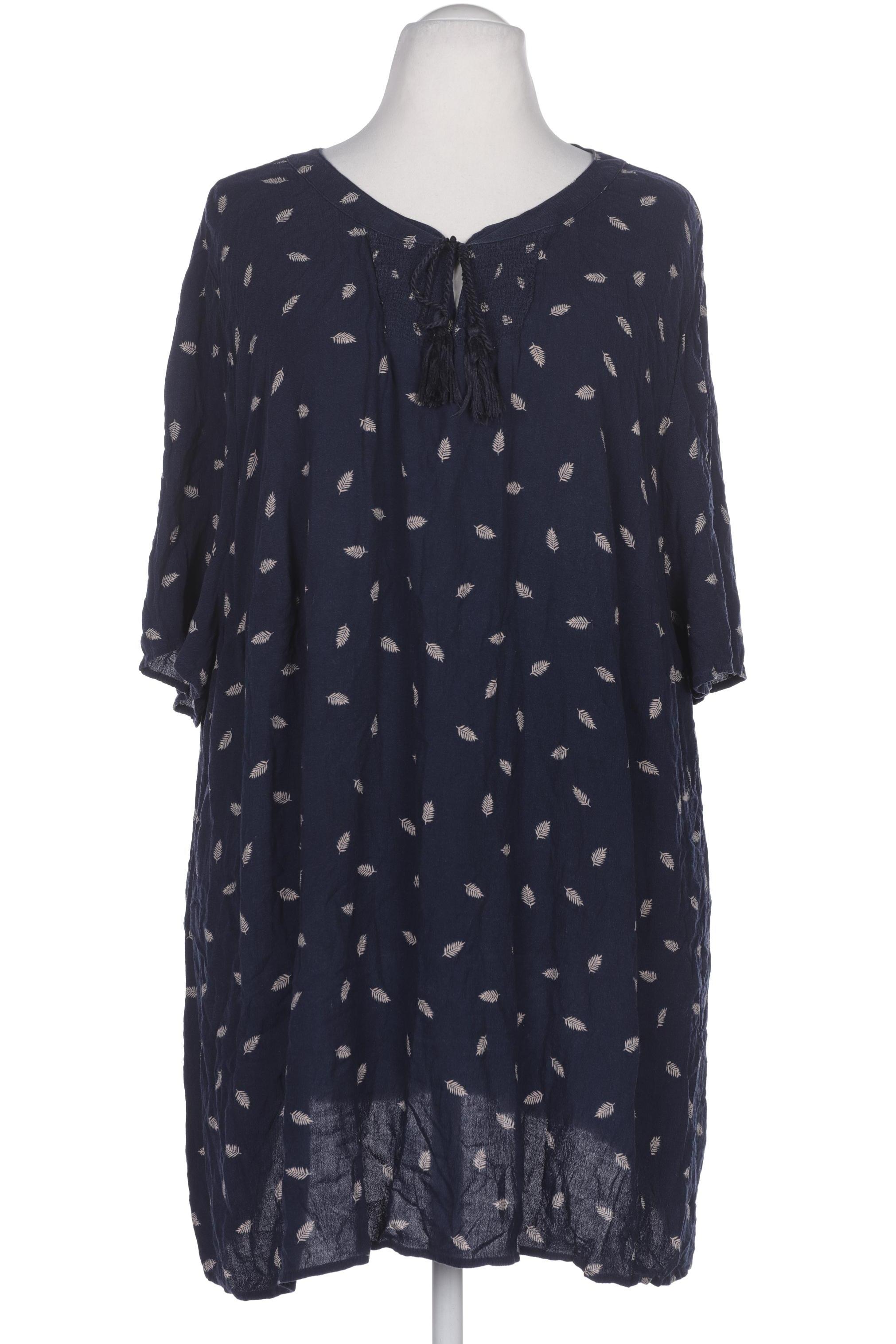 

Ulla Popken Damen Bluse, blau, Gr. 58