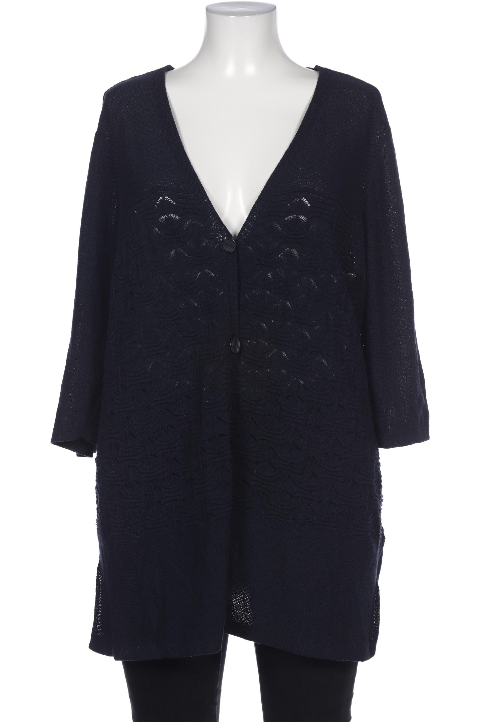 

Ulla Popken Damen Strickjacke, marineblau