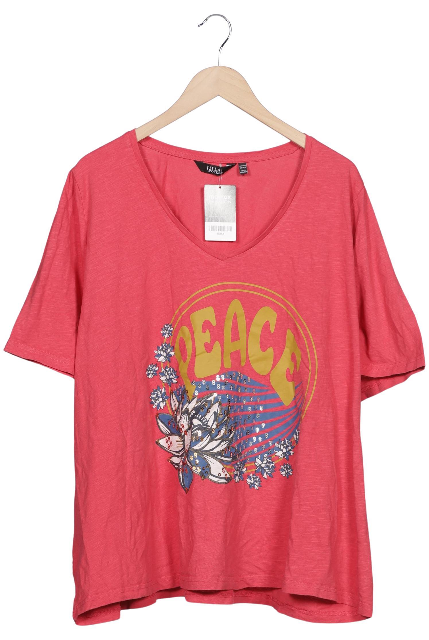 

Ulla Popken Damen T-Shirt, pink, Gr. 54