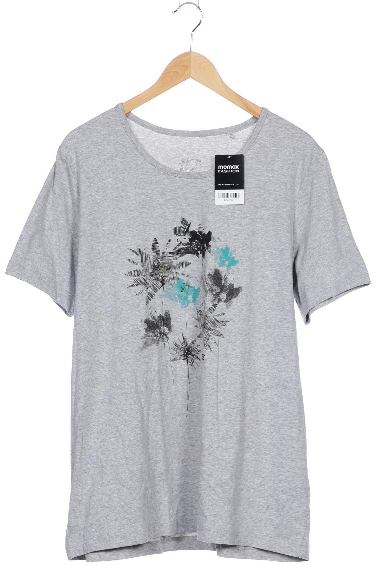 

Ulla Popken Damen T-Shirt, grau, Gr. 46