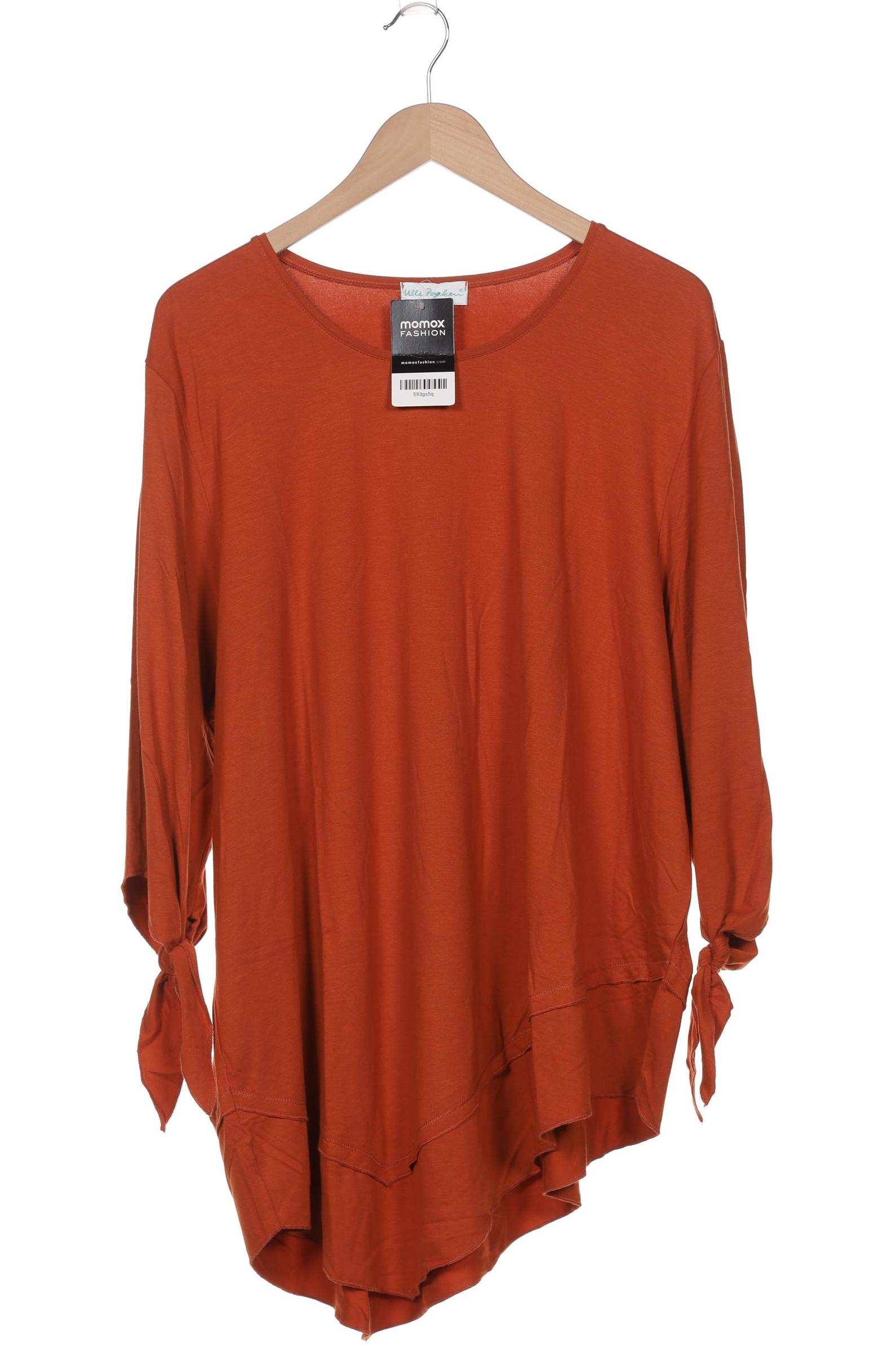 

Ulla Popken Damen Langarmshirt, orange, Gr. 50