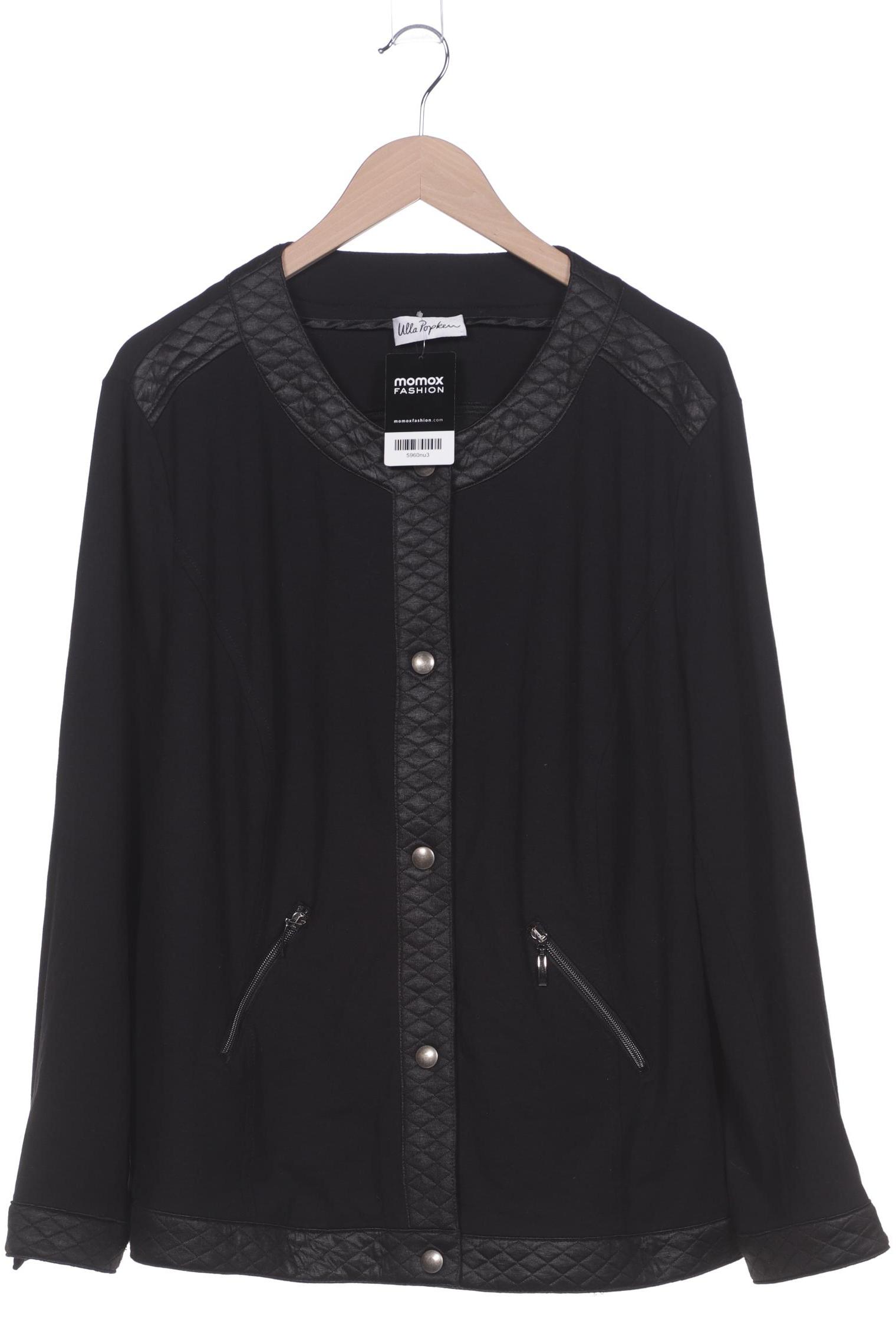 

Ulla Popken Damen Strickjacke, schwarz