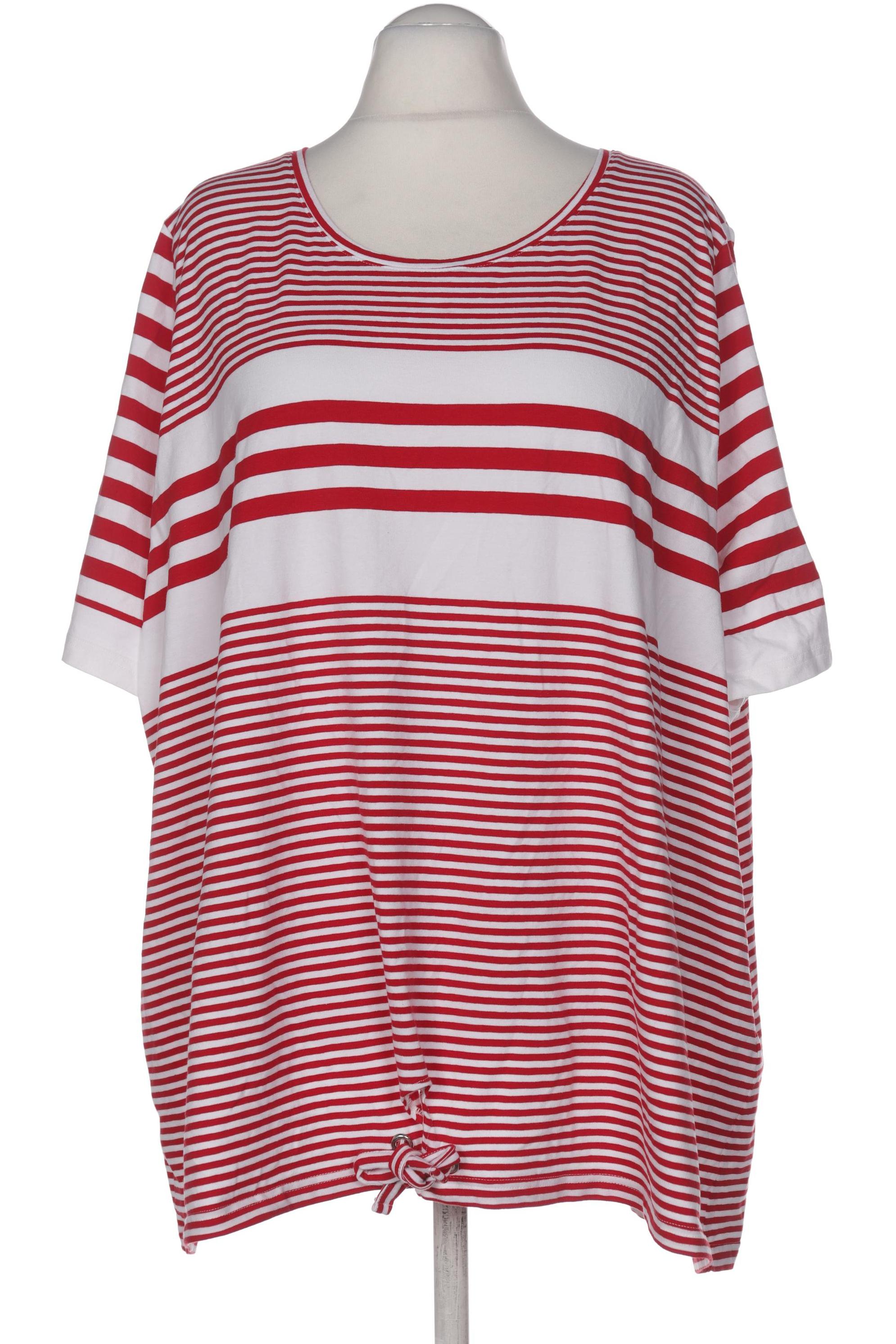 

Ulla Popken Damen T-Shirt, rot, Gr. 58
