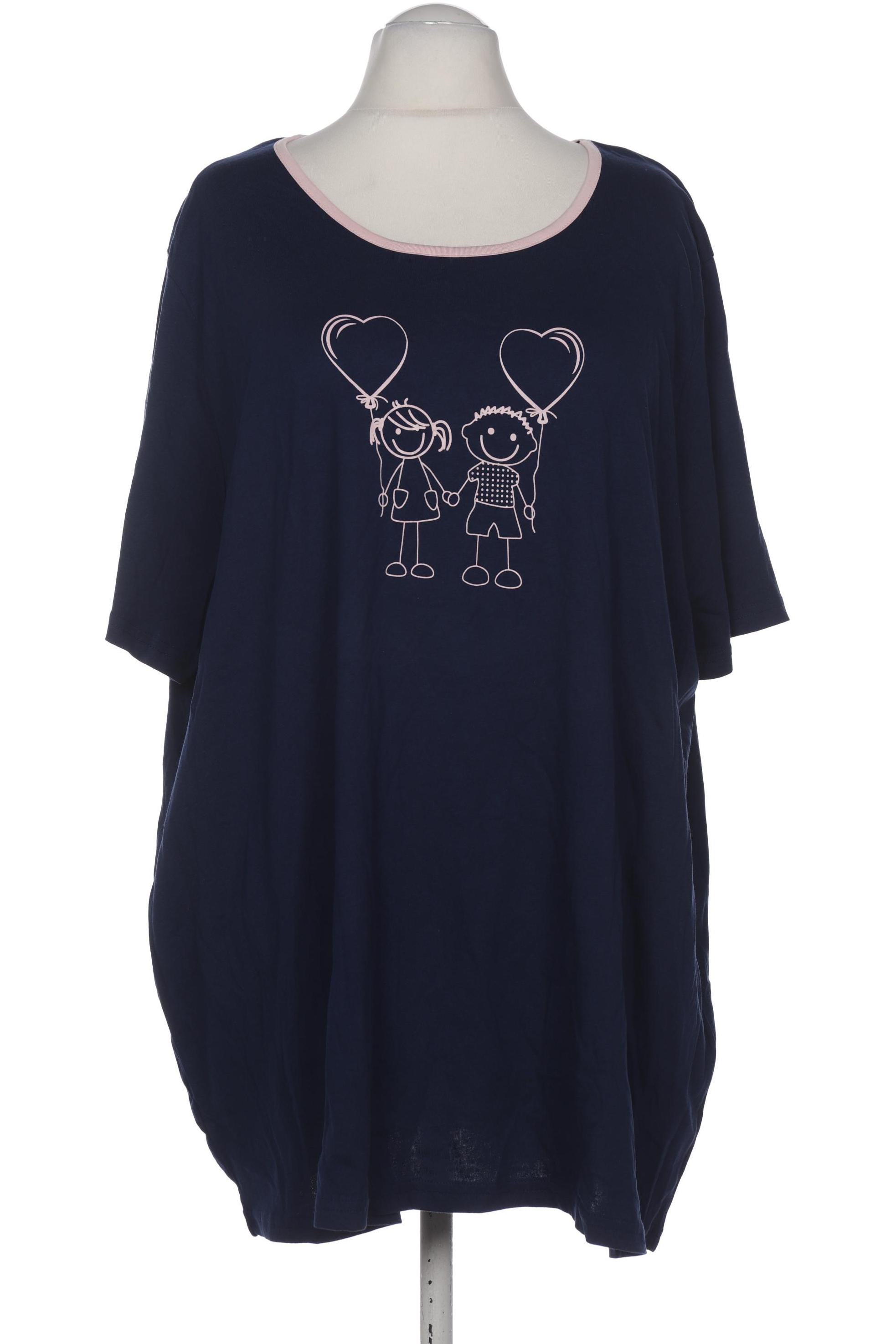 

Ulla Popken Damen T-Shirt, marineblau