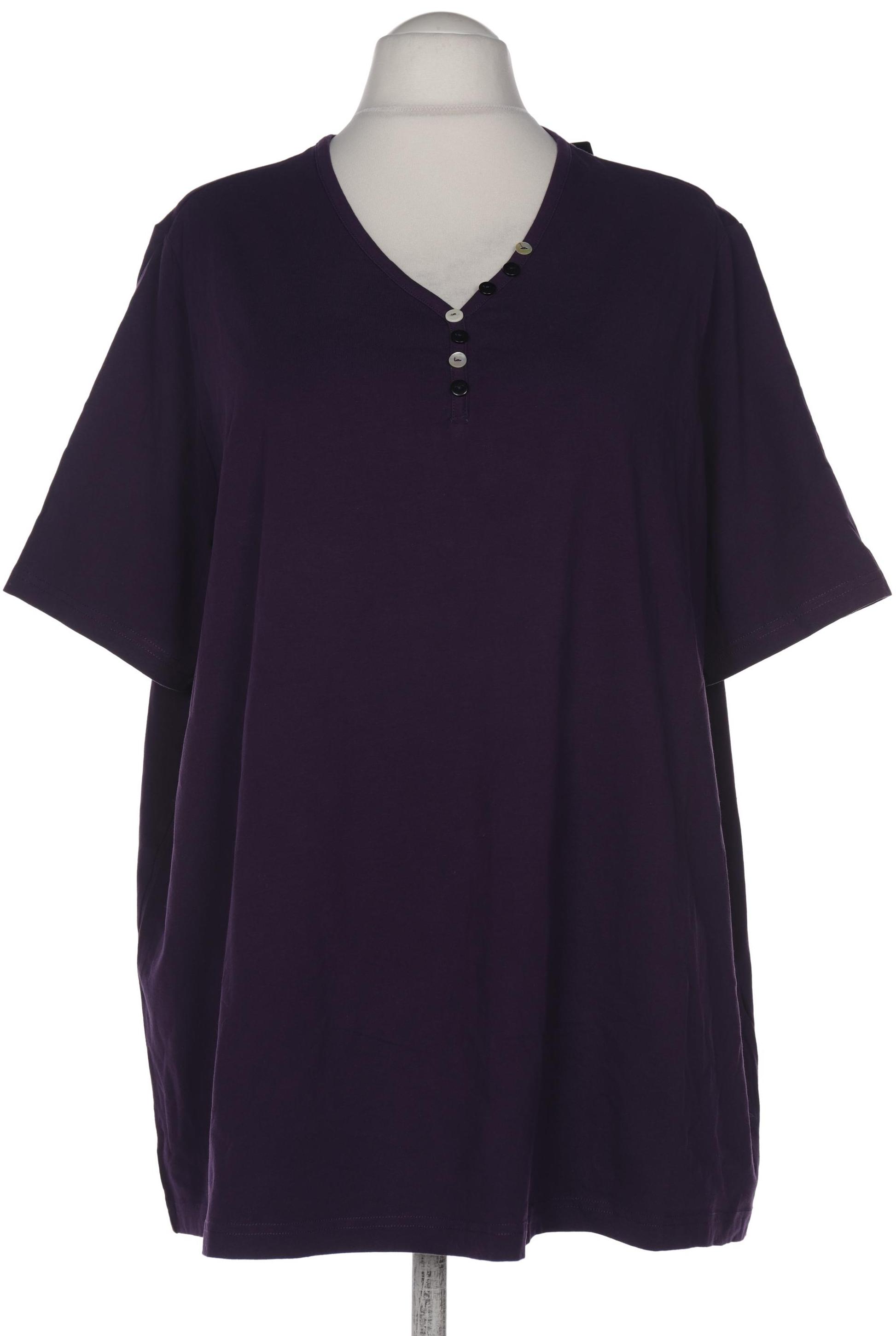 

Ulla Popken Damen T-Shirt, flieder, Gr. 54