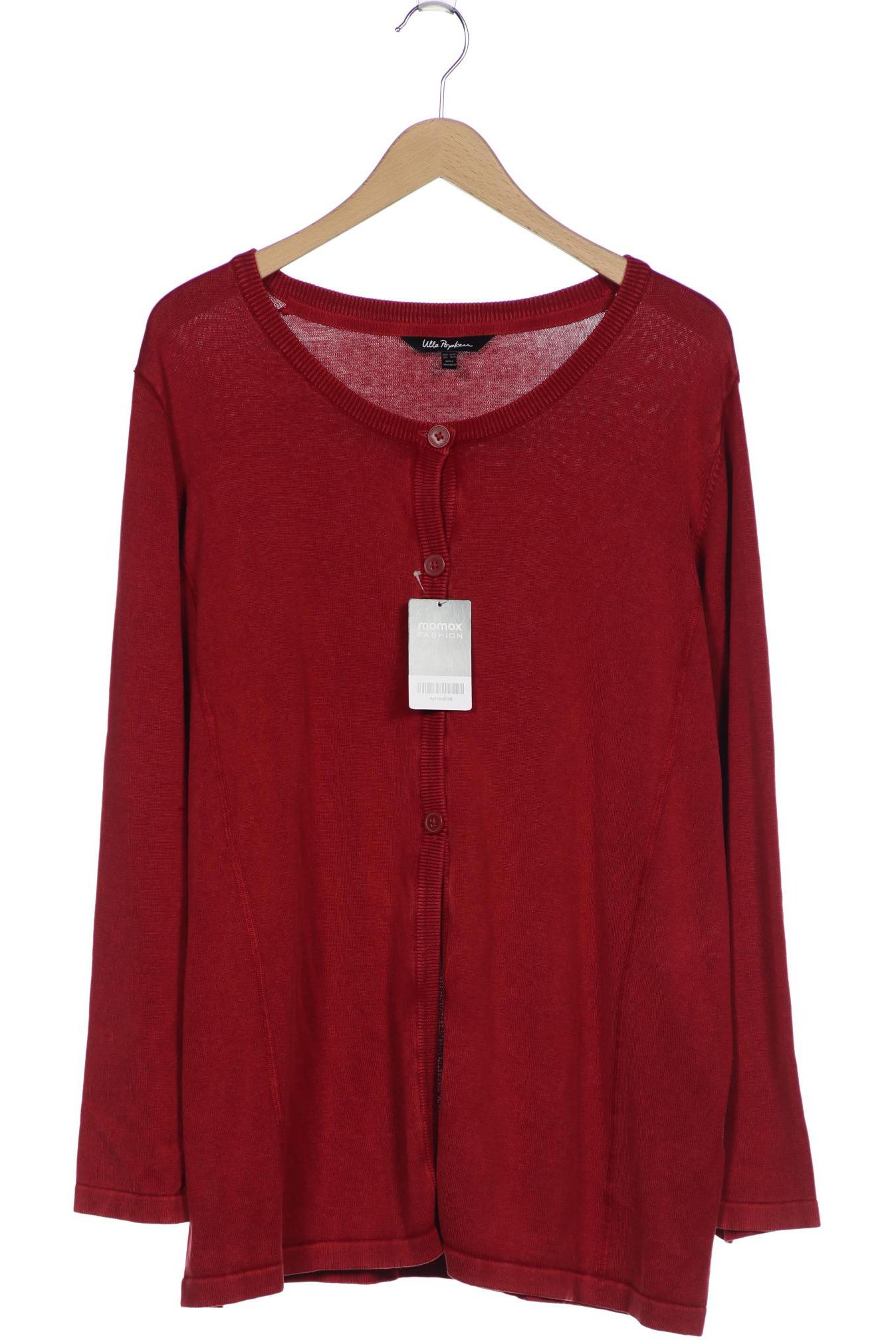 

Ulla Popken Damen Strickjacke, bordeaux, Gr. 46