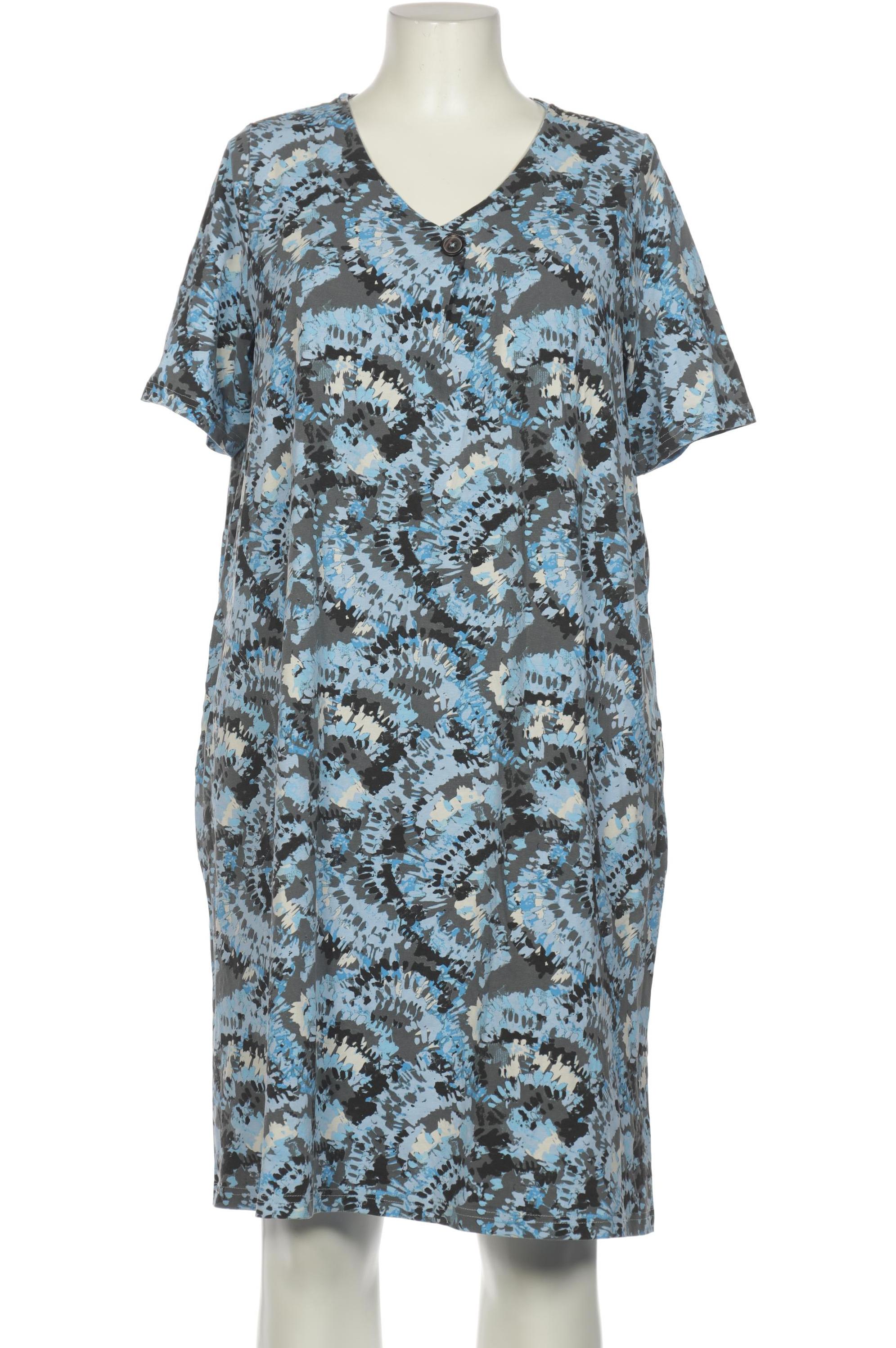 

Ulla Popken Damen Kleid, blau, Gr. 42