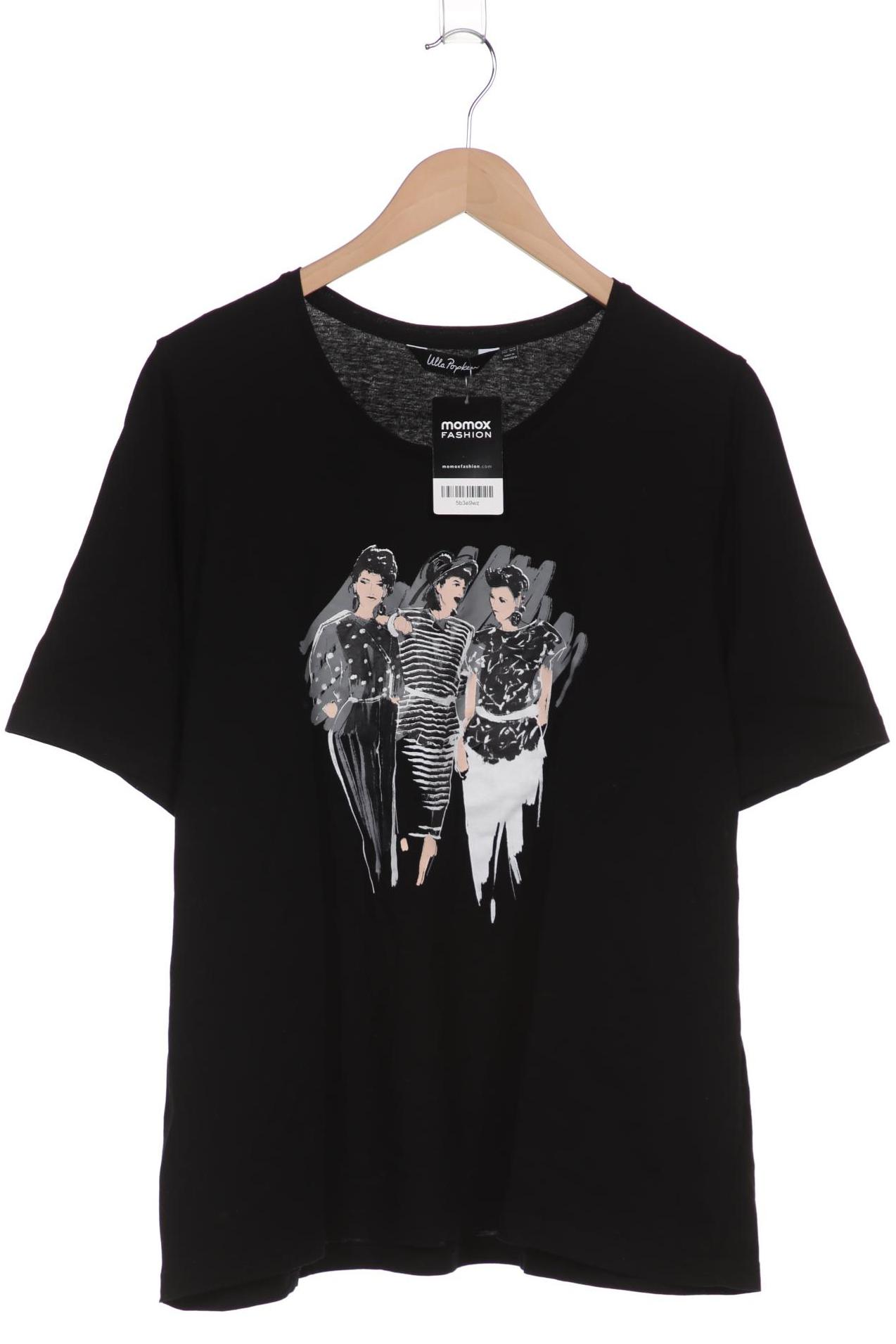 

Ulla Popken Damen T-Shirt, schwarz