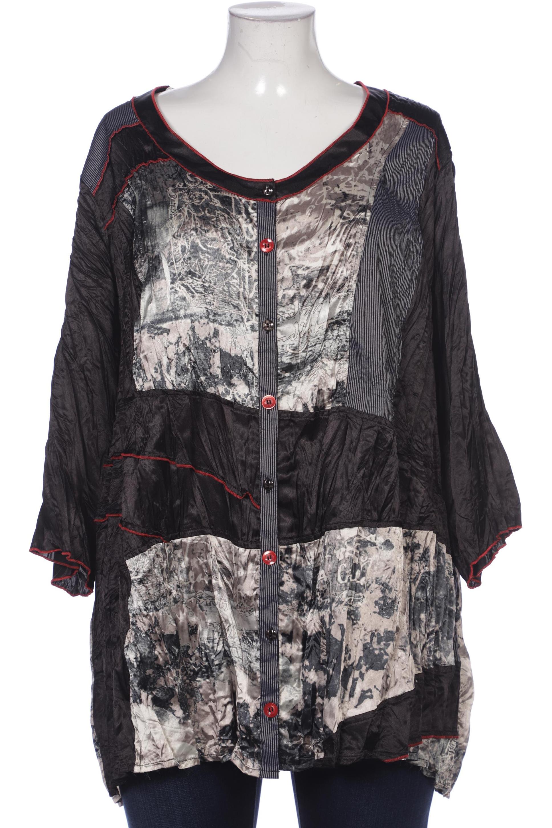 

Ulla Popken Damen Bluse, schwarz, Gr. 54