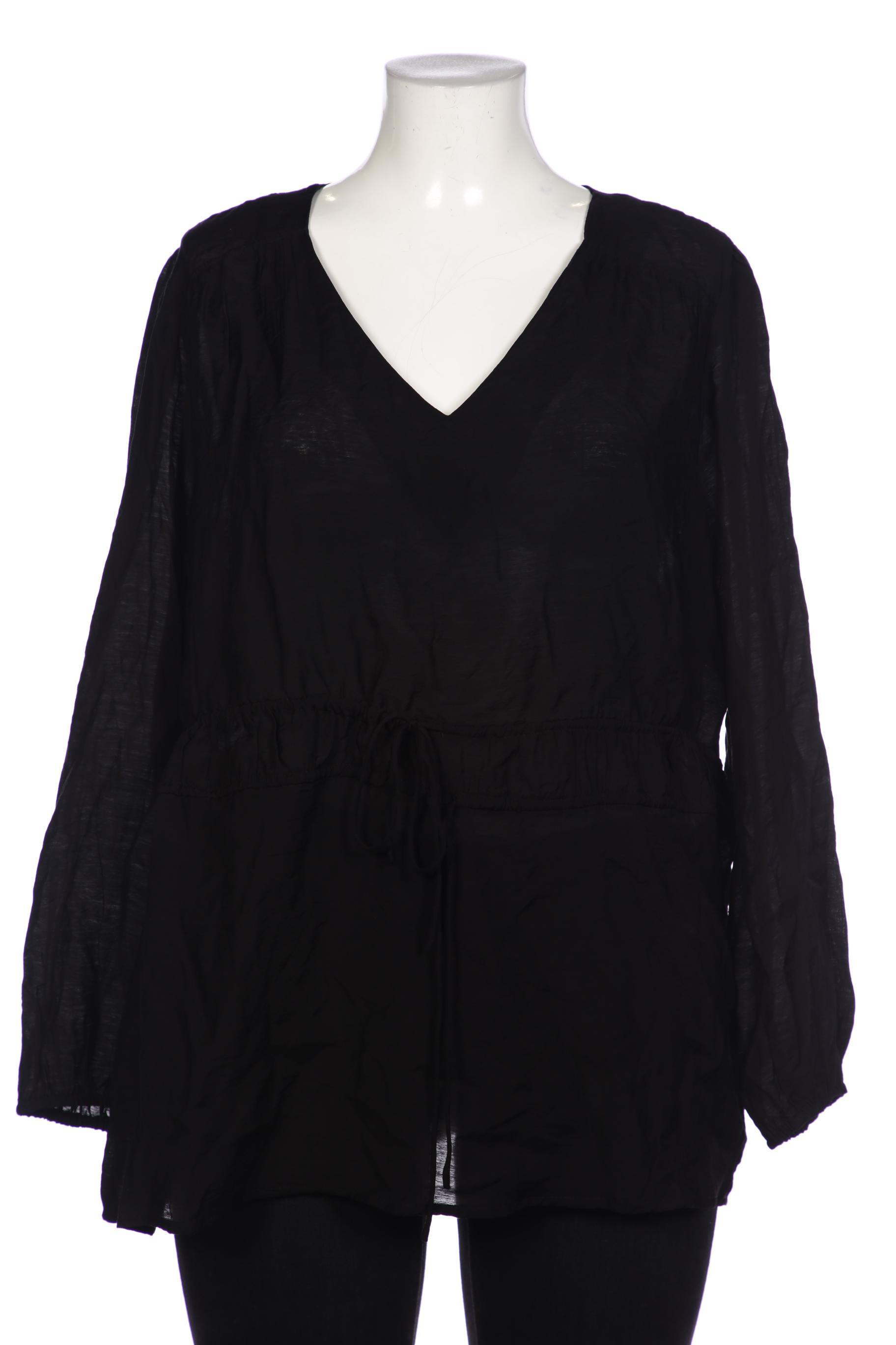 

Ulla Popken Damen Bluse, schwarz, Gr. 46