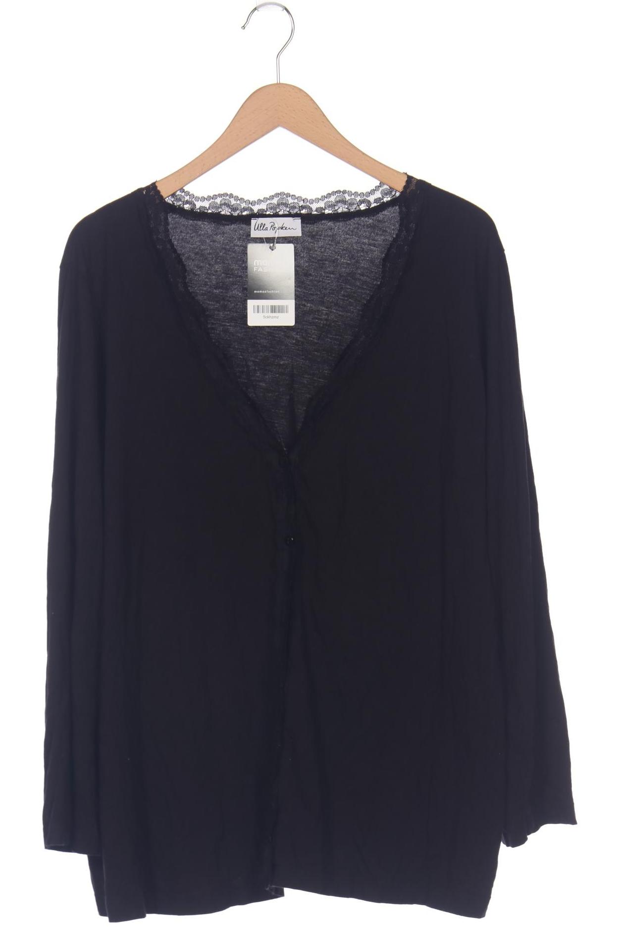 

Ulla Popken Damen Strickjacke, schwarz, Gr. 50
