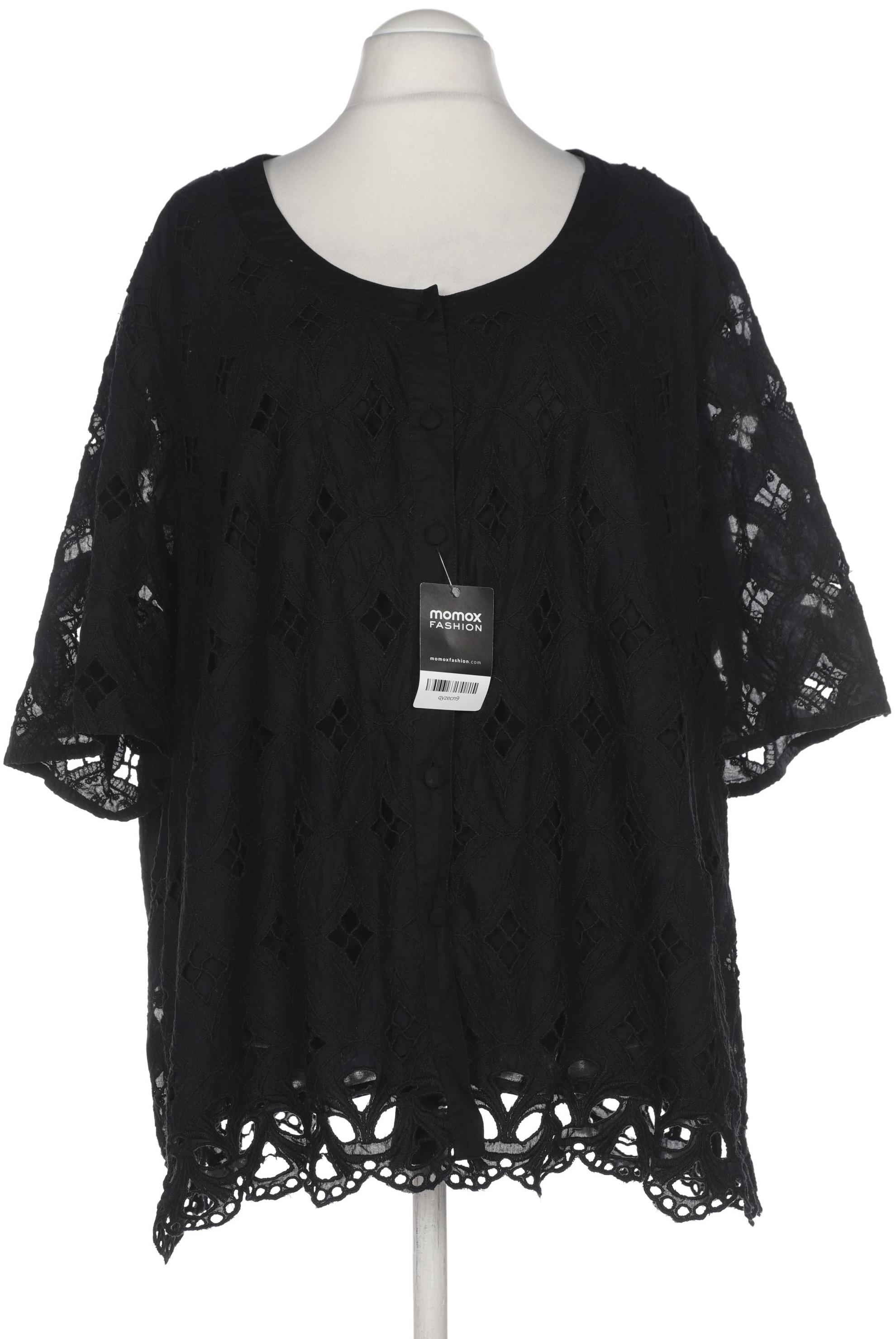 

Ulla Popken Damen Bluse, schwarz, Gr. 62
