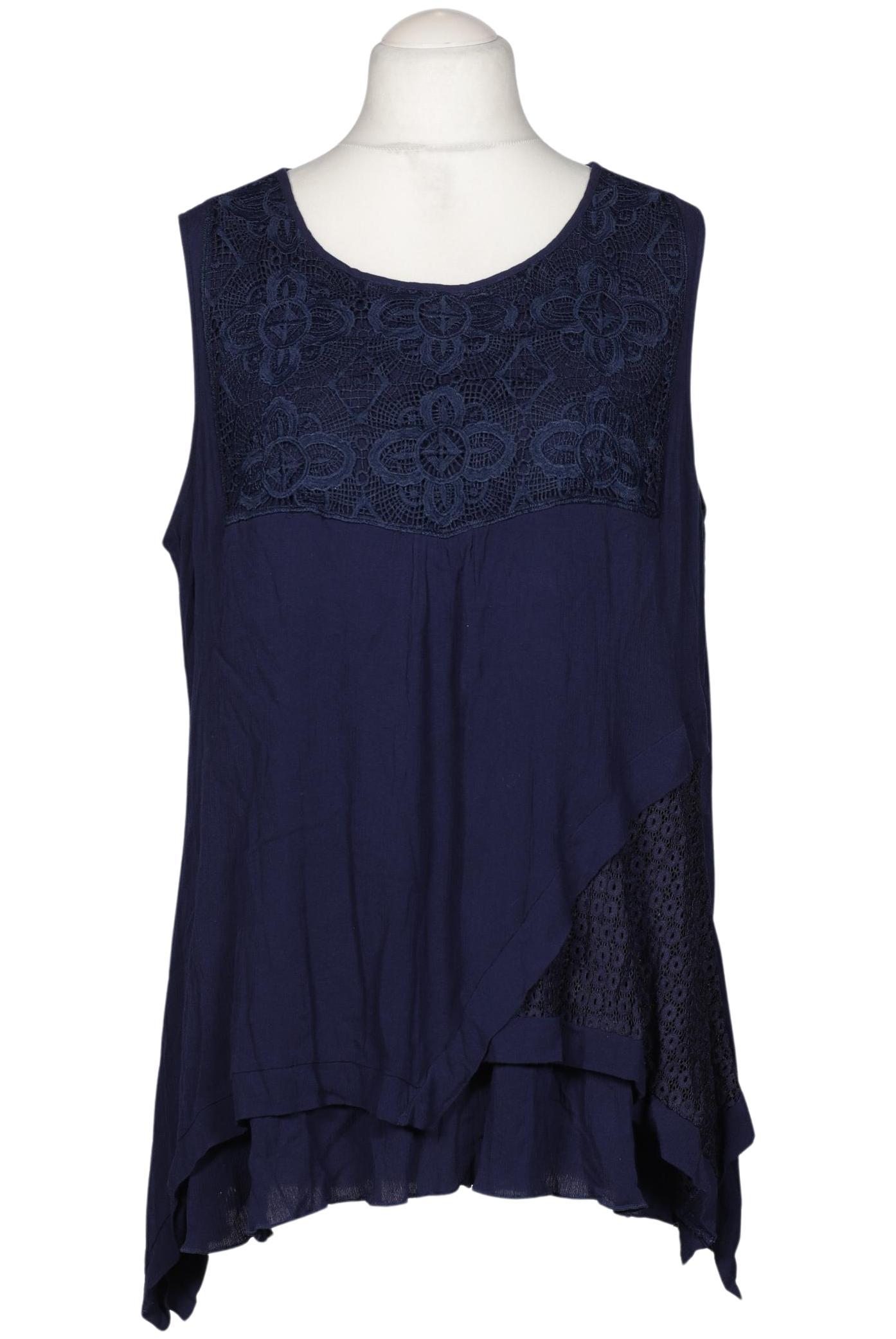 

Ulla Popken Damen Bluse, marineblau, Gr. 46