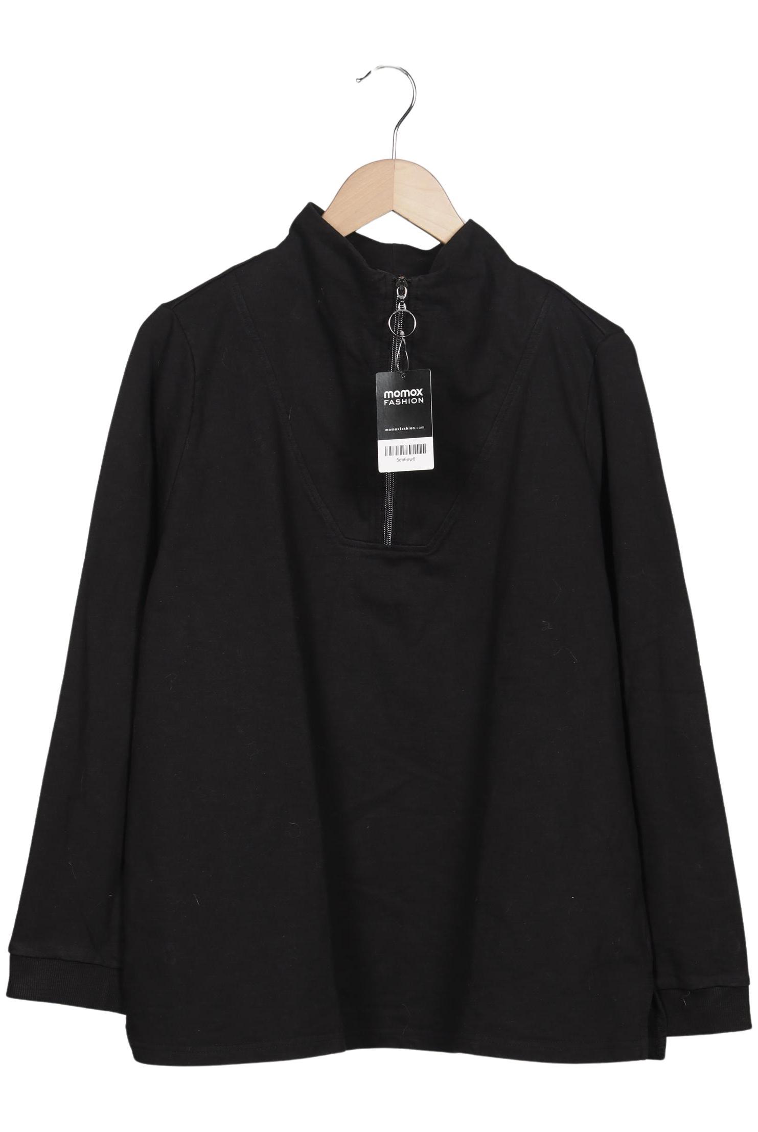 

Ulla Popken Damen Sweatshirt, schwarz, Gr. 46