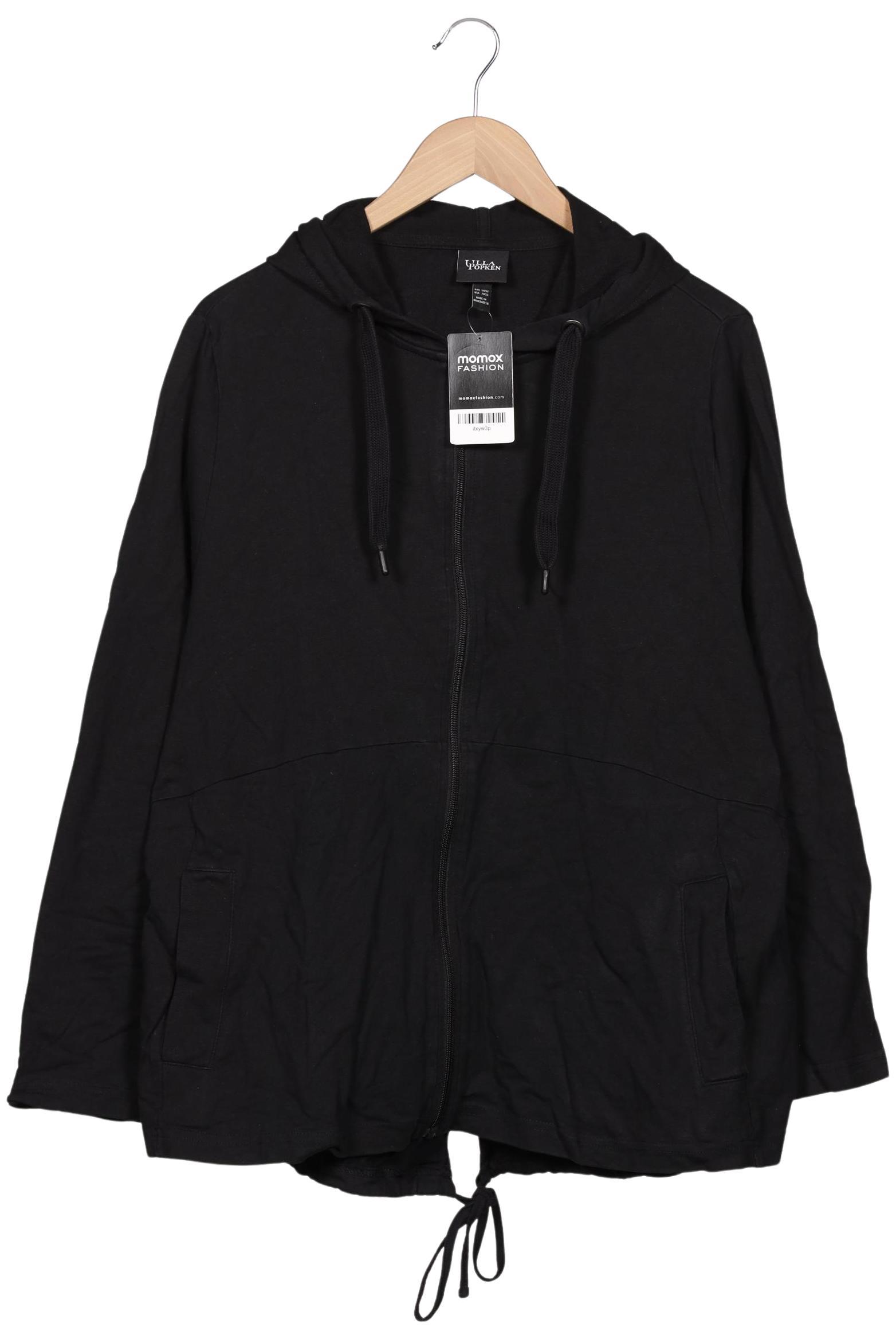 

Ulla Popken Damen Kapuzenpullover, schwarz, Gr. 50