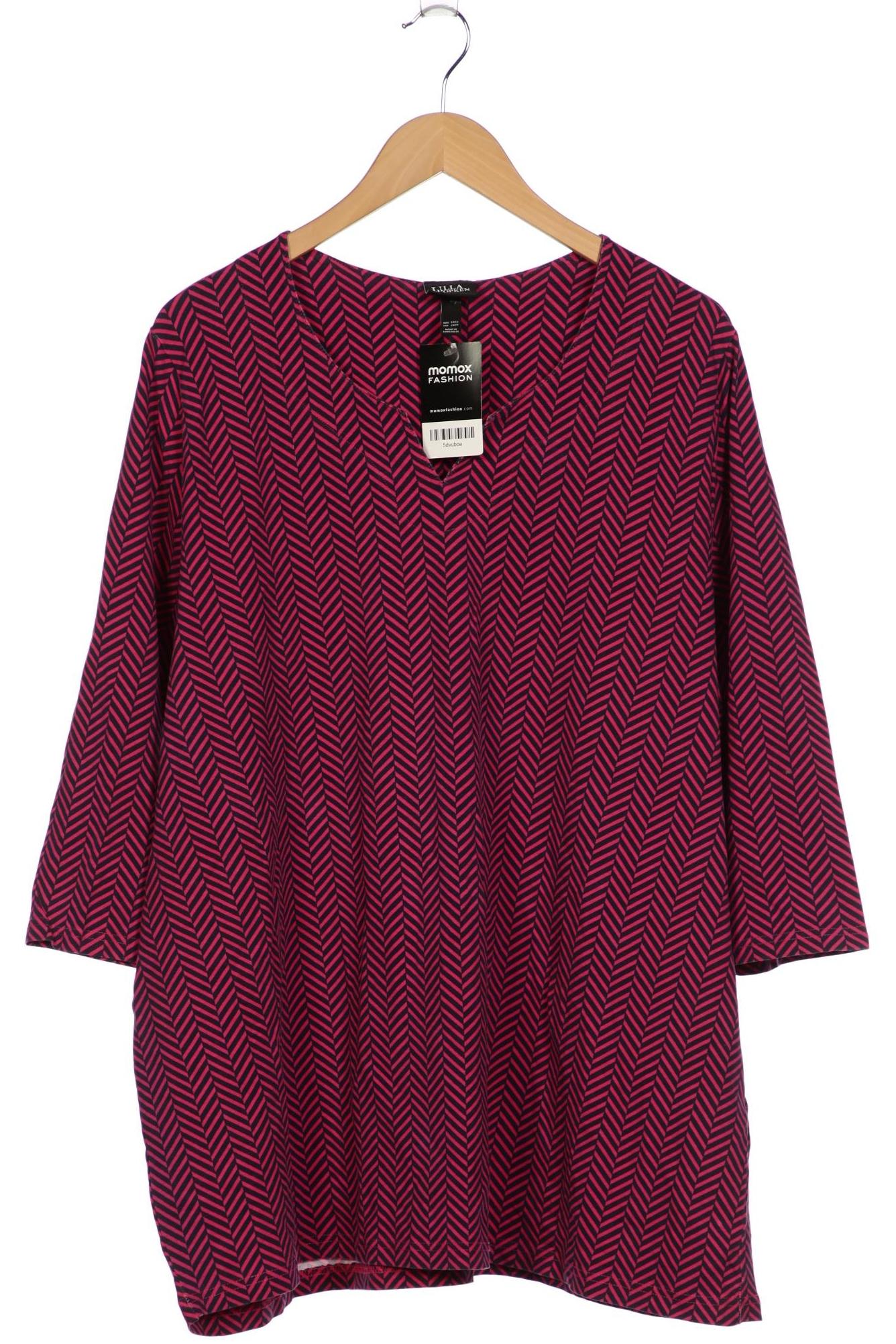 

Ulla Popken Damen Langarmshirt, pink, Gr. 50