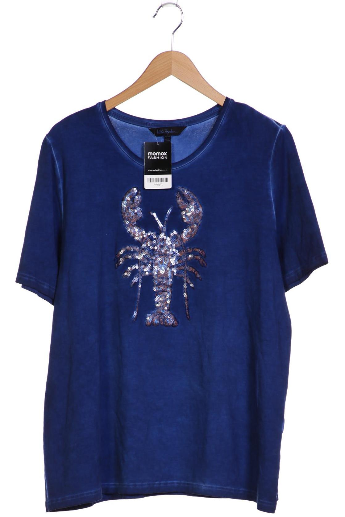 

Ulla Popken Damen T-Shirt, blau