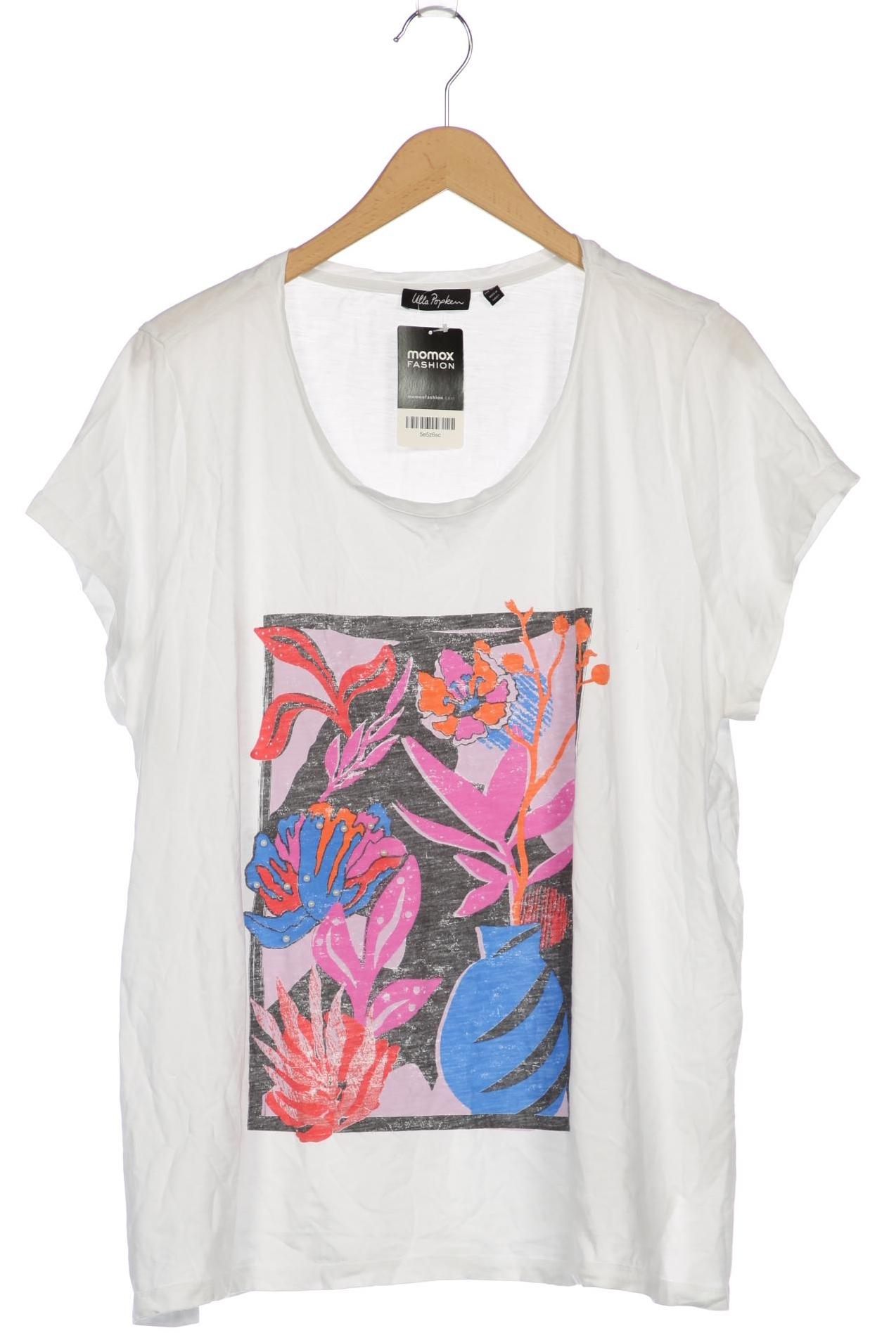 

Ulla Popken Damen T-Shirt, weiß, Gr. 50