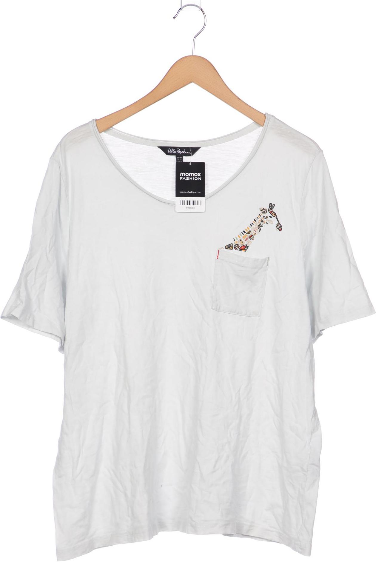 

Ulla Popken Damen T-Shirt, grau, Gr. 46