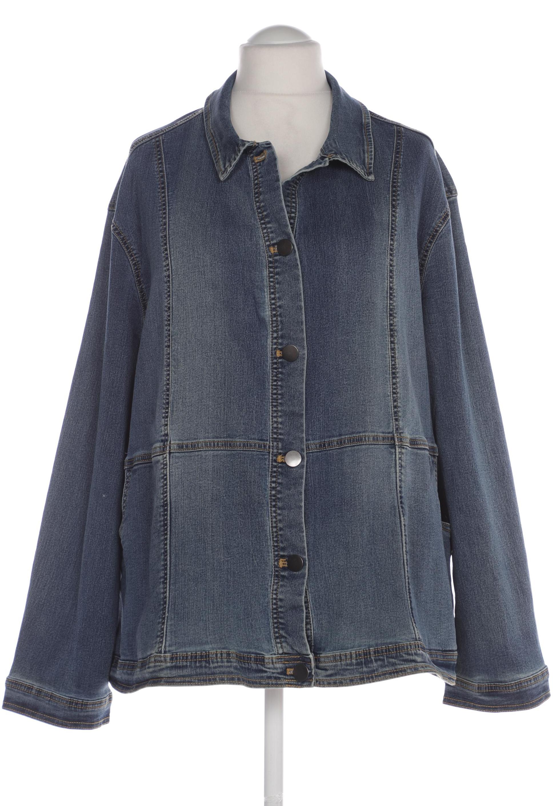 

Ulla Popken Damen Jacke, blau, Gr. 58