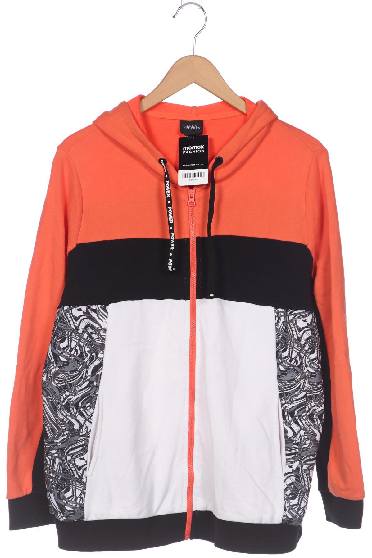 

Ulla Popken Damen Kapuzenpullover, orange, Gr. 46