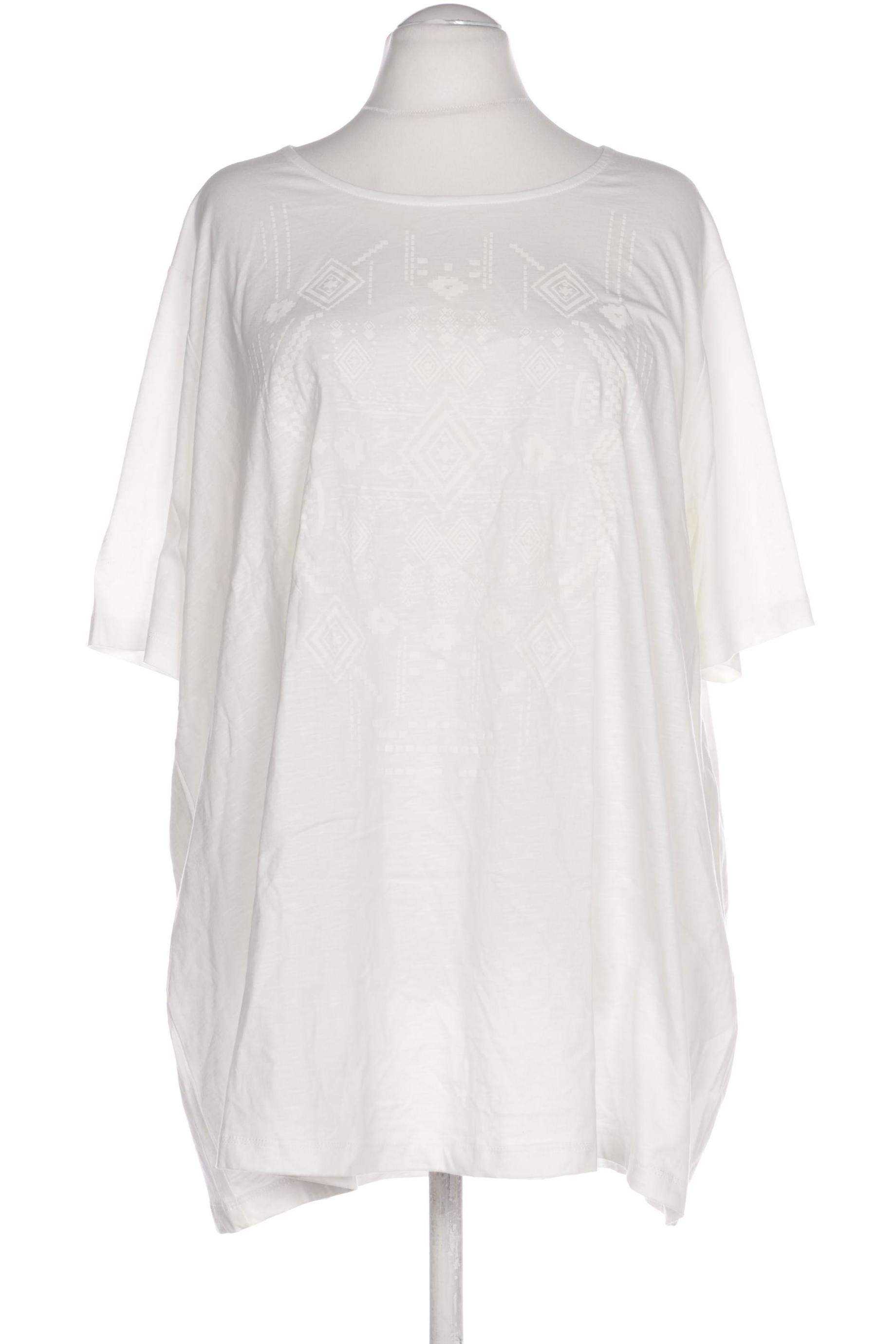 

Ulla Popken Damen T-Shirt, weiß, Gr. 54