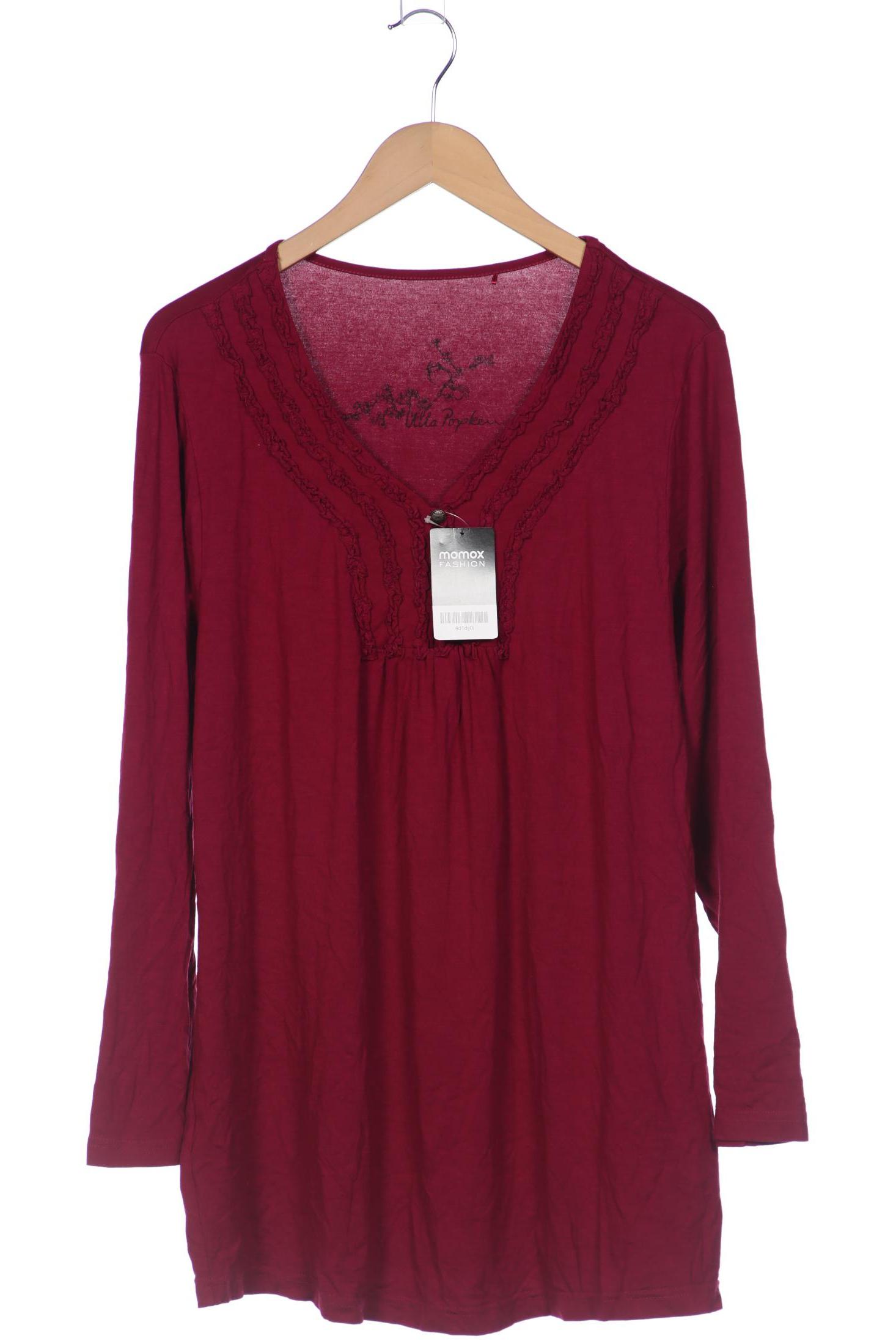 

Ulla Popken Damen Langarmshirt, pink, Gr. 46