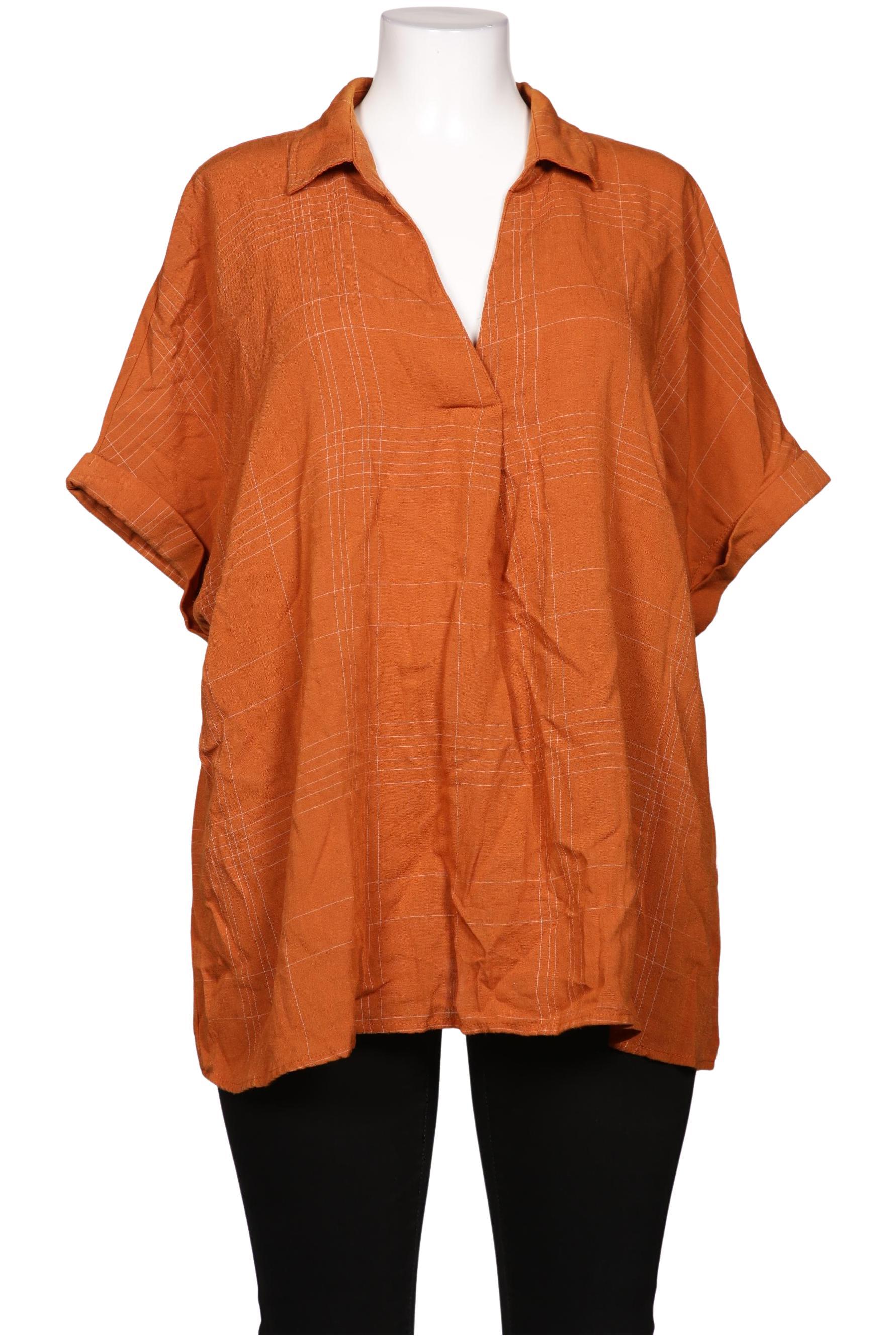 

Ulla Popken Damen Bluse, orange, Gr. 50