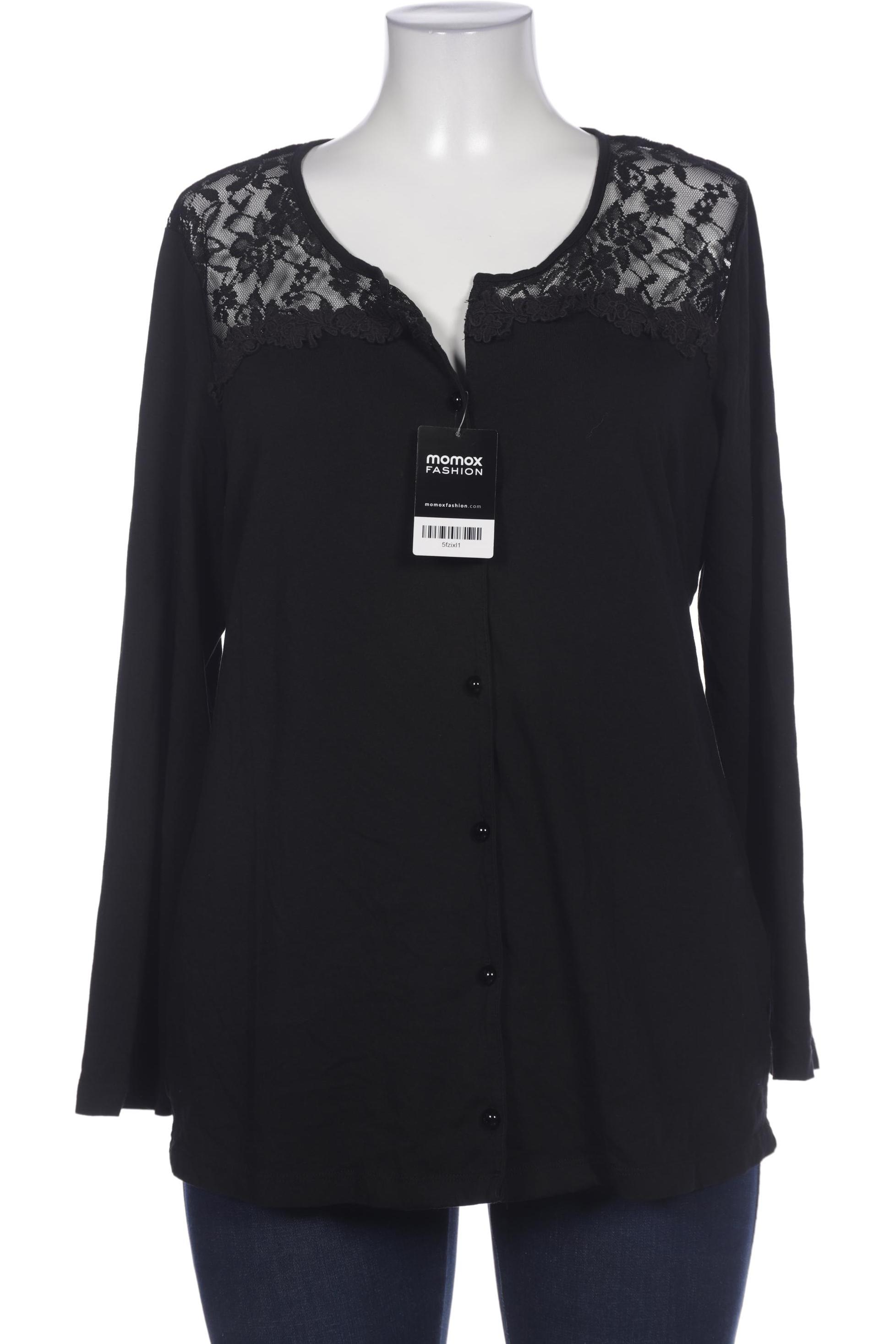 

Ulla Popken Damen Strickjacke, schwarz, Gr. 42