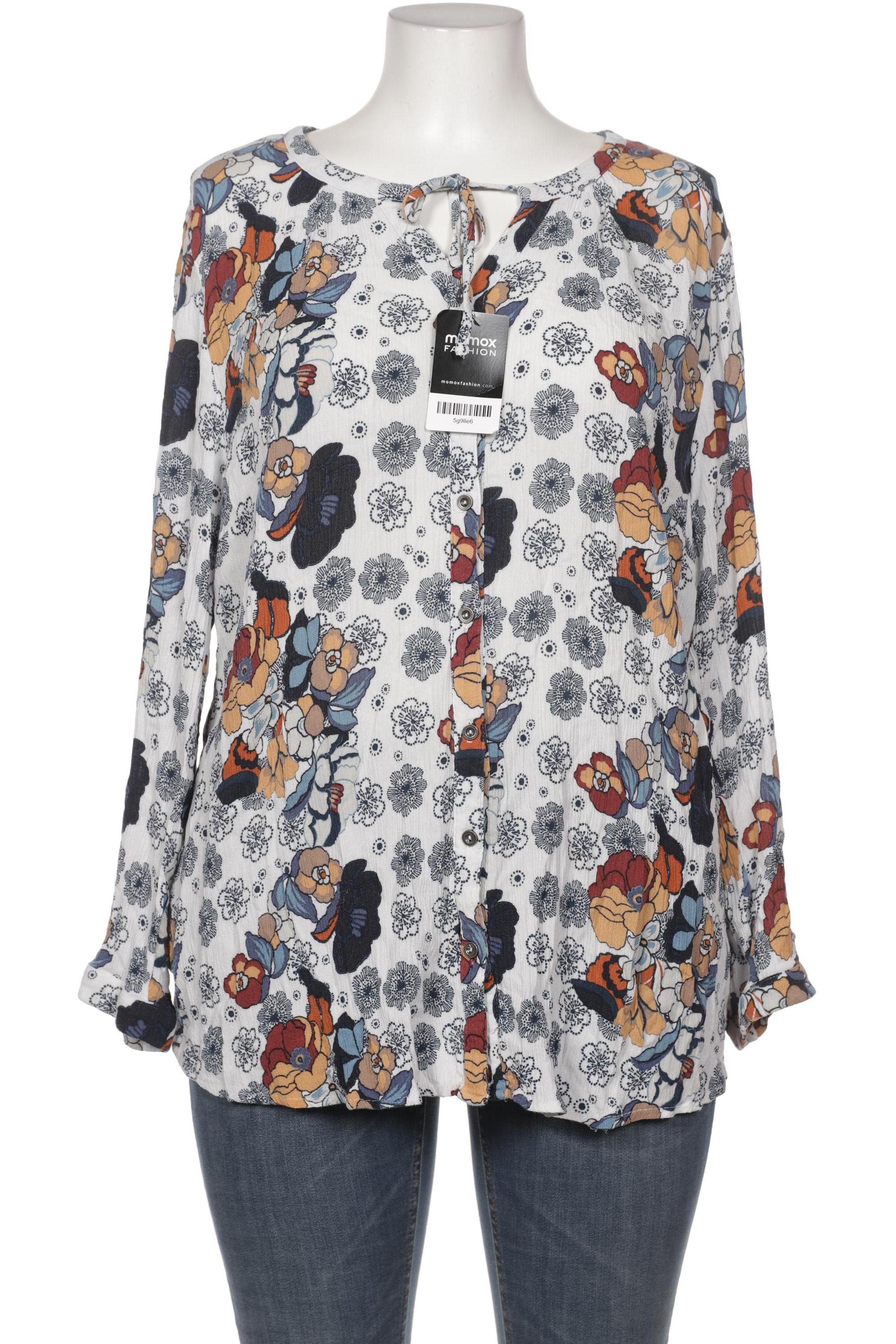 

Ulla Popken Damen Bluse, blau, Gr. 46