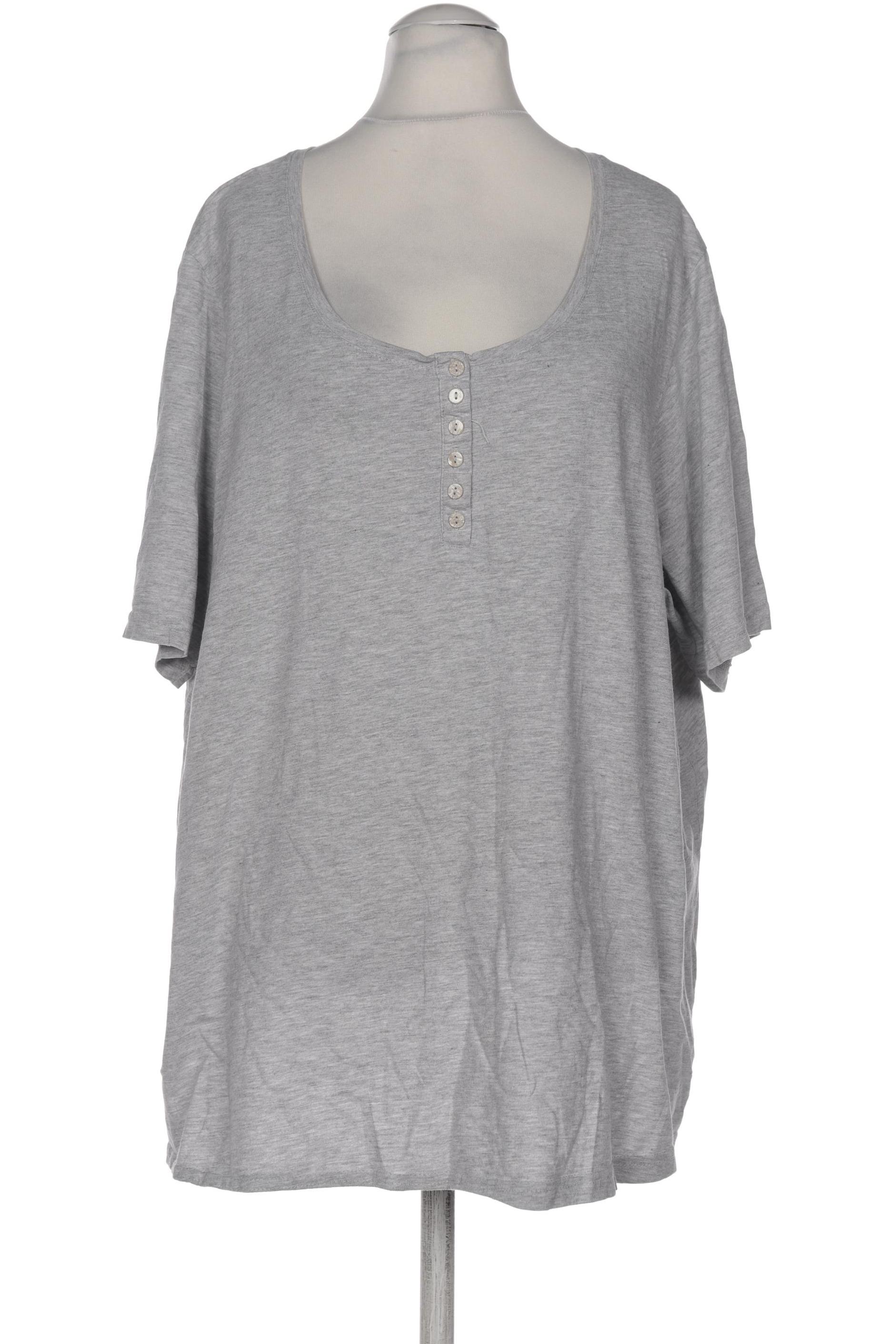 

Ulla Popken Damen T-Shirt, grau, Gr. 52