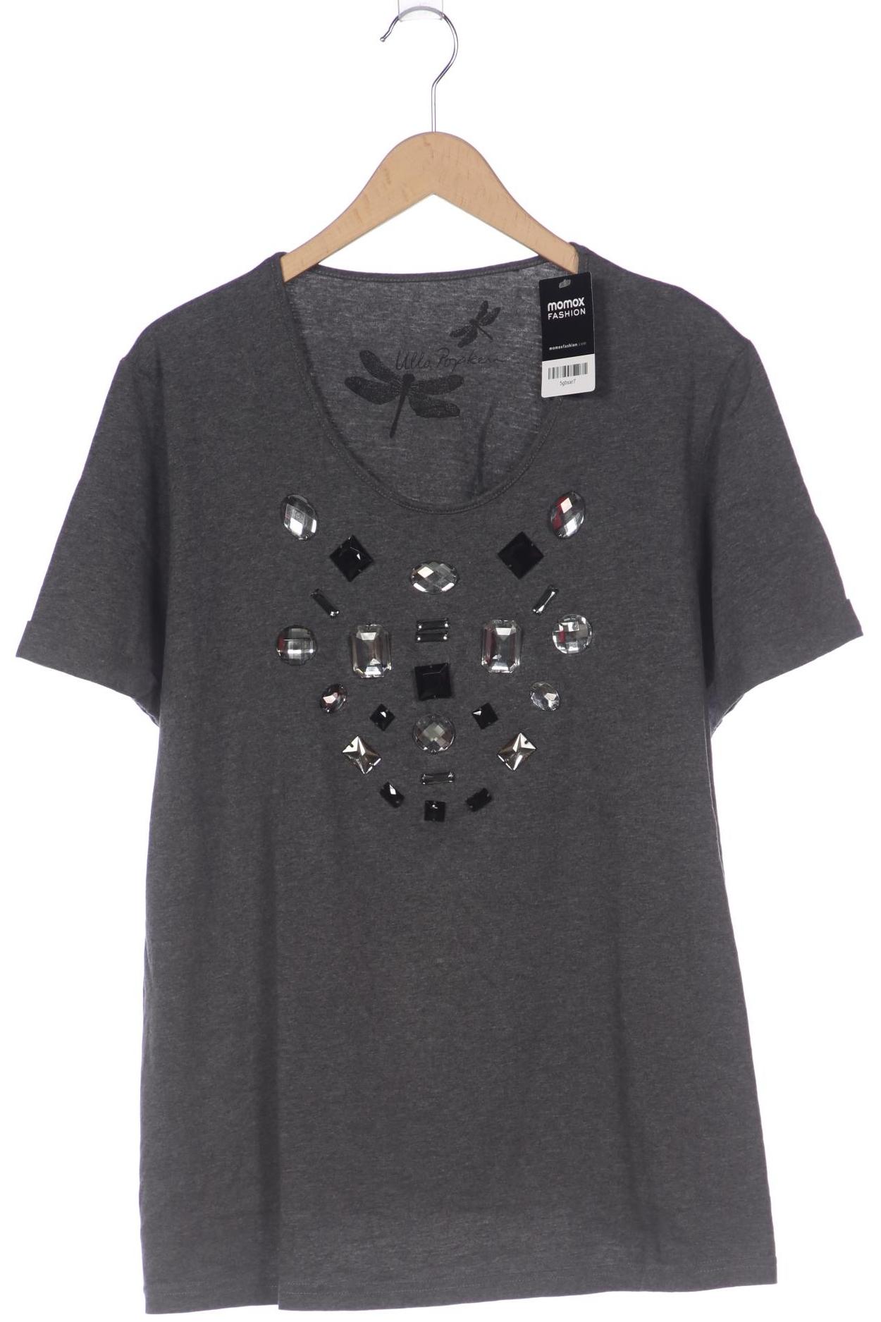 

Ulla Popken Damen T-Shirt, grau, Gr. 46