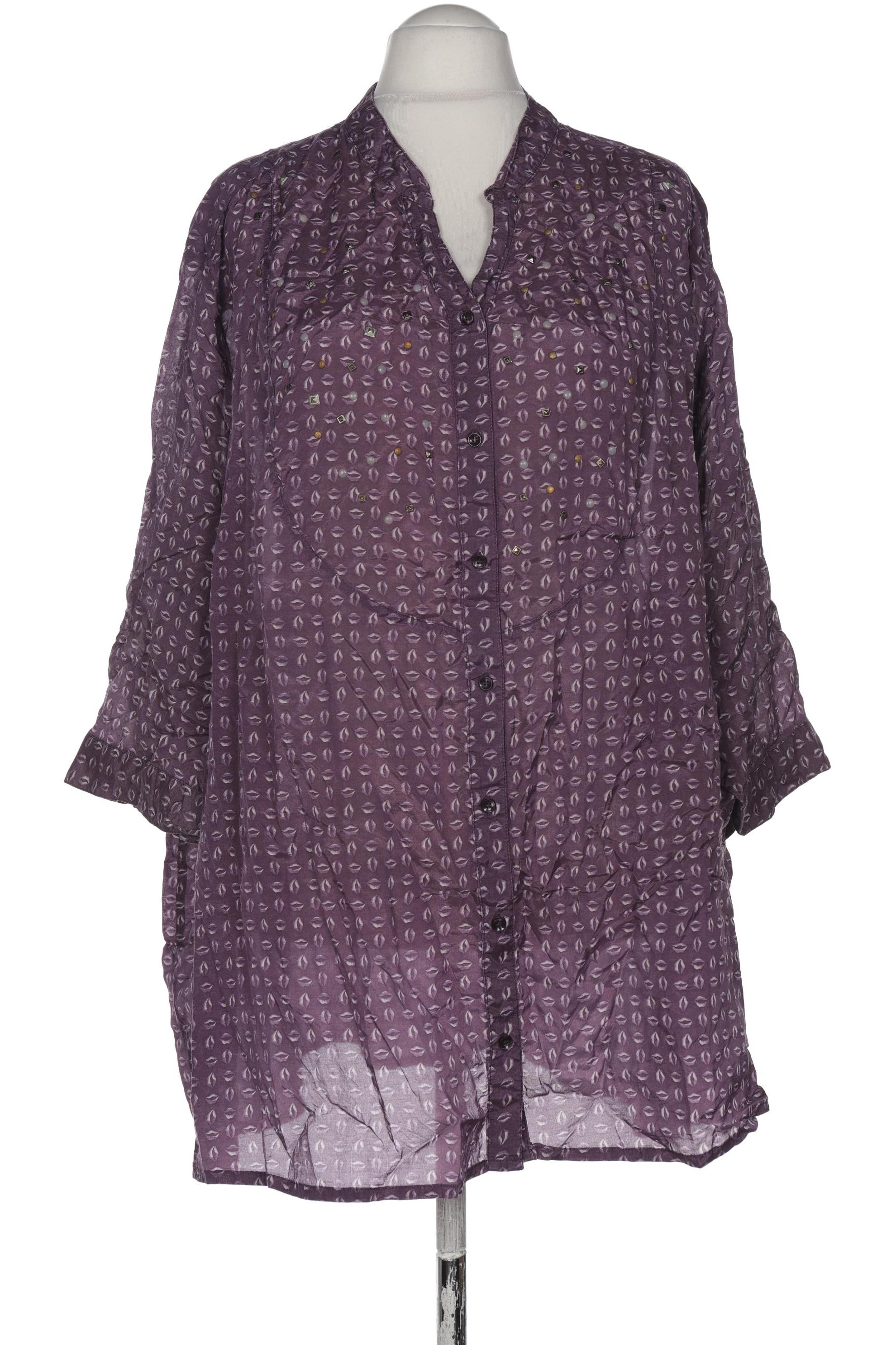 

Ulla Popken Damen Bluse, flieder, Gr. 62