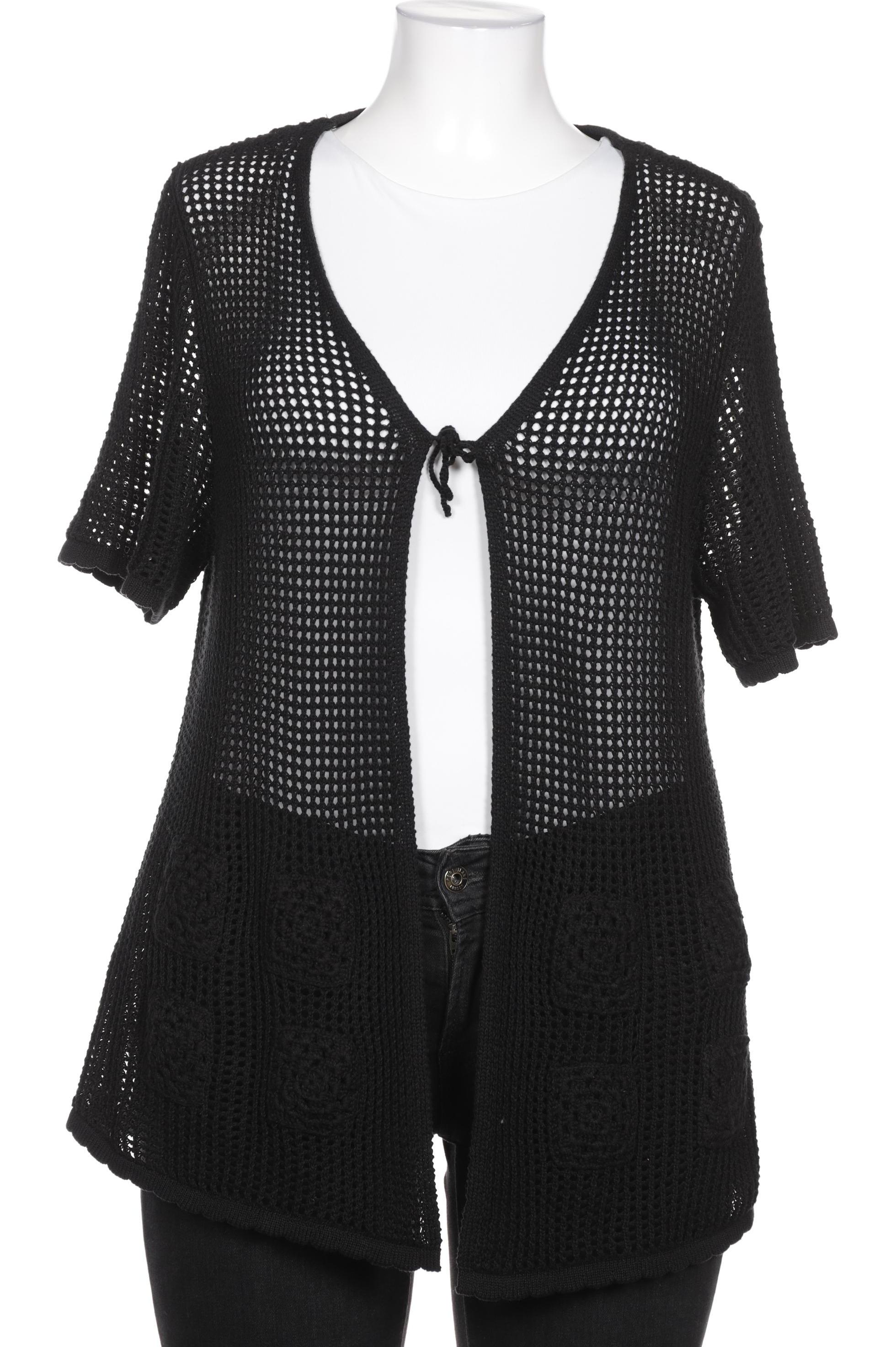 

Ulla Popken Damen Strickjacke, schwarz