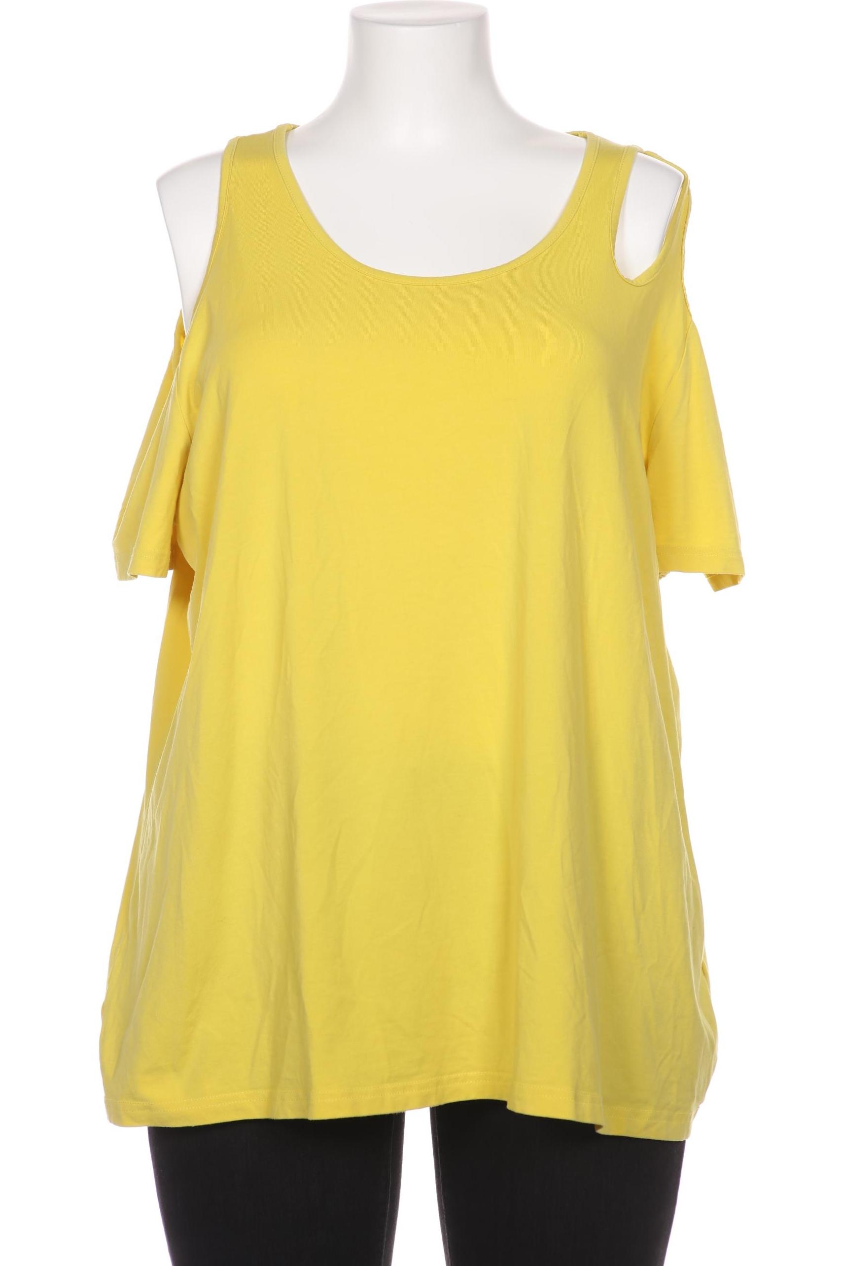 

Ulla Popken Damen T-Shirt, gelb, Gr. 50
