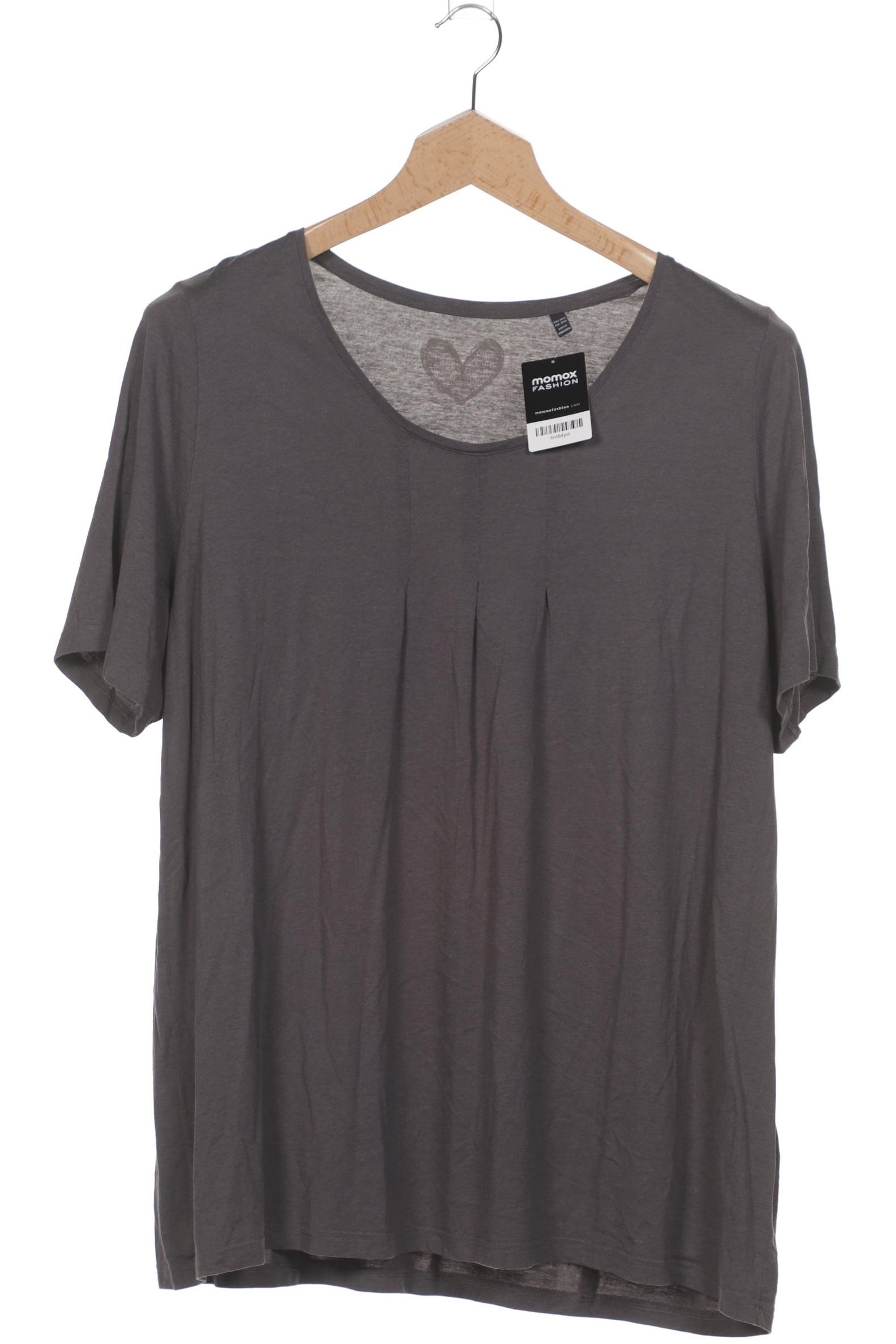 

Ulla Popken Damen T-Shirt, grau, Gr. 50