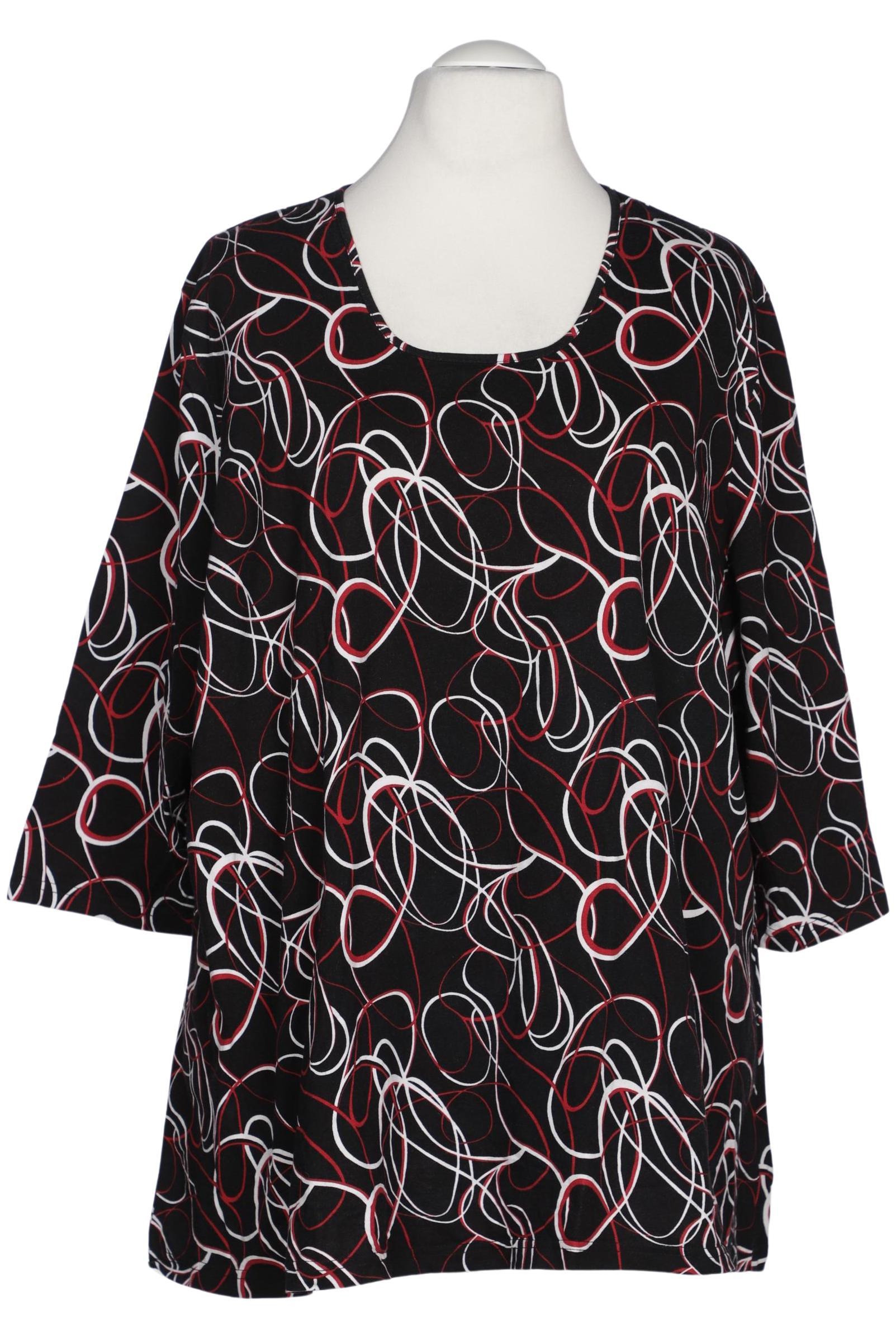 

Ulla Popken Damen Langarmshirt, mehrfarbig, Gr. 58