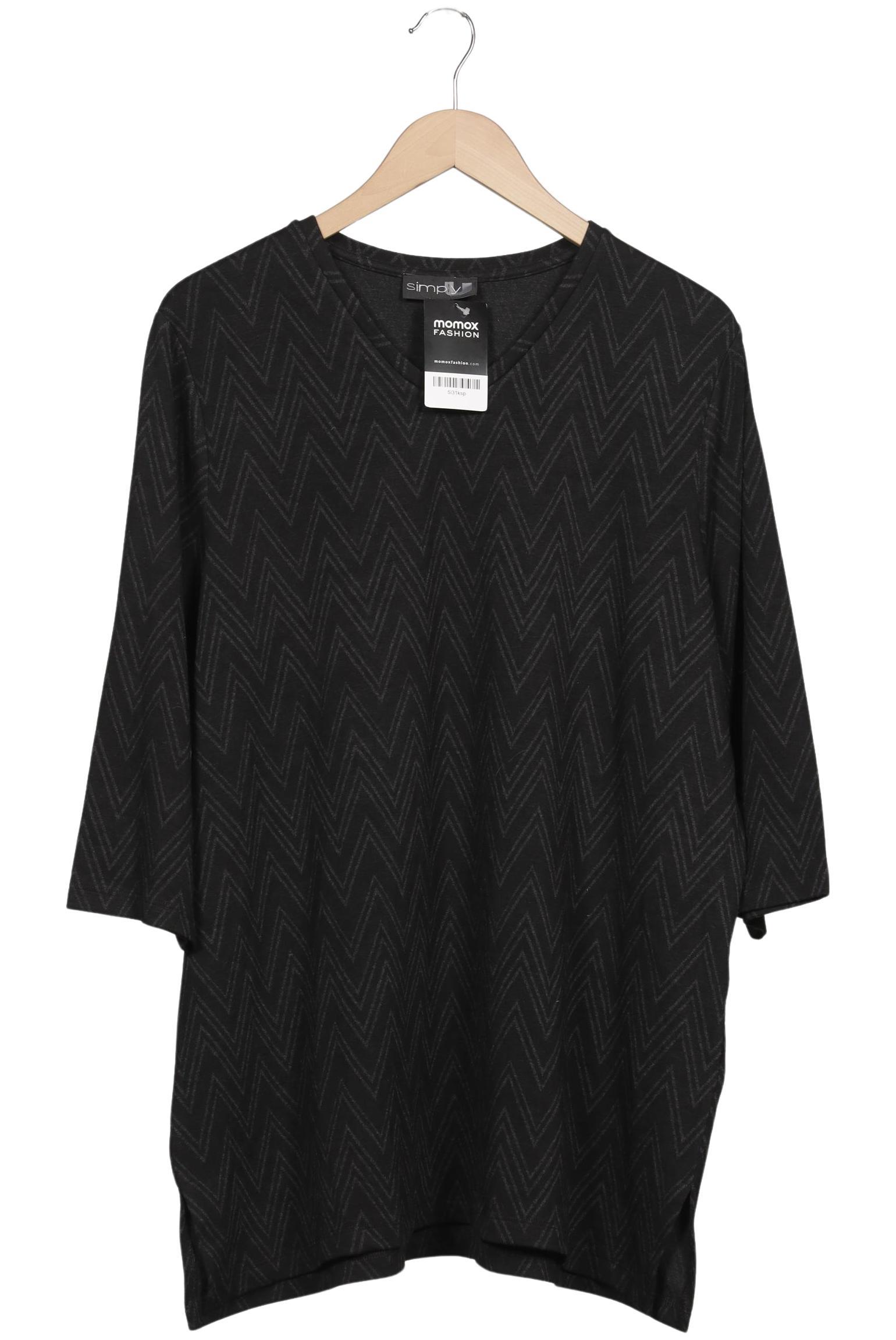 

Ulla Popken Damen Sweatshirt, schwarz, Gr. 50