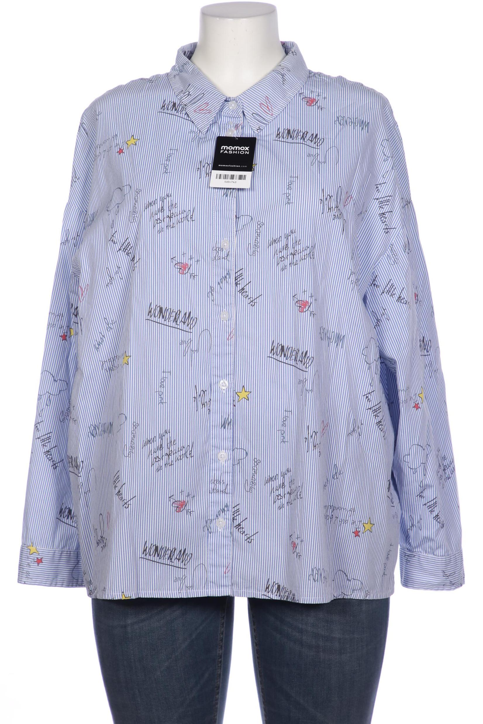 

Ulla Popken Damen Bluse, blau