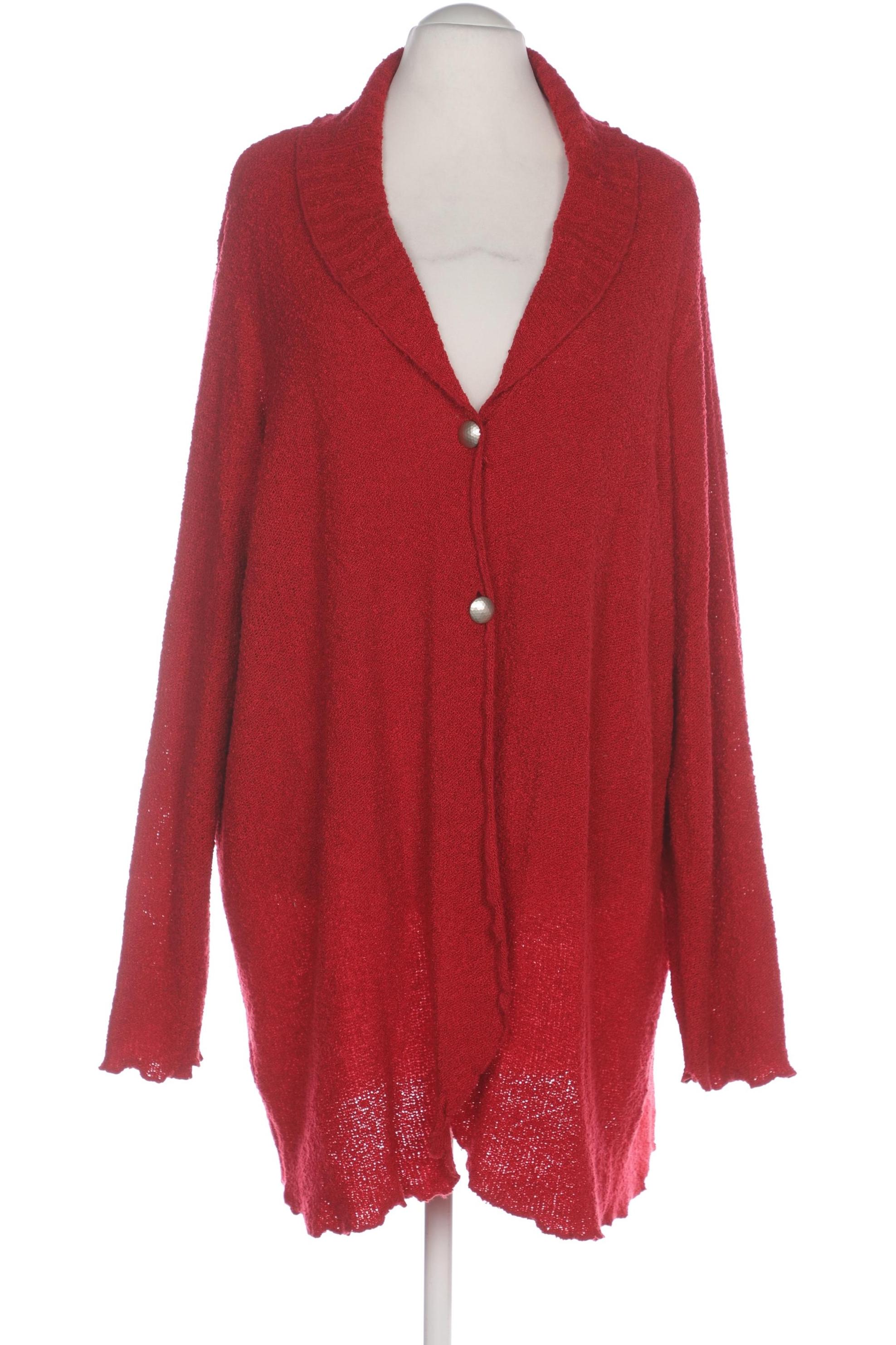 

Ulla Popken Damen Strickjacke, rot, Gr. 54