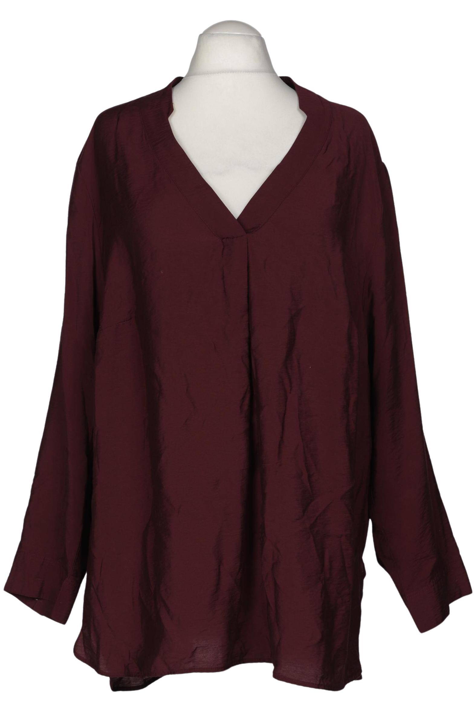 

Ulla Popken Damen Bluse, bordeaux, Gr. 54
