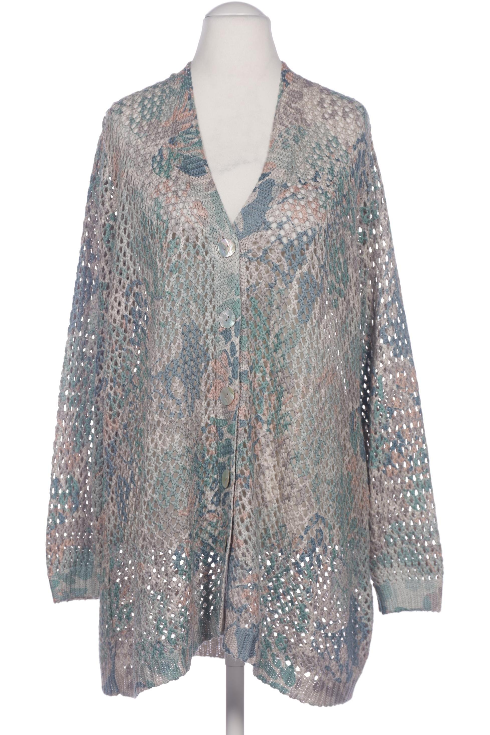 

Ulla Popken Damen Strickjacke, grün, Gr. 46