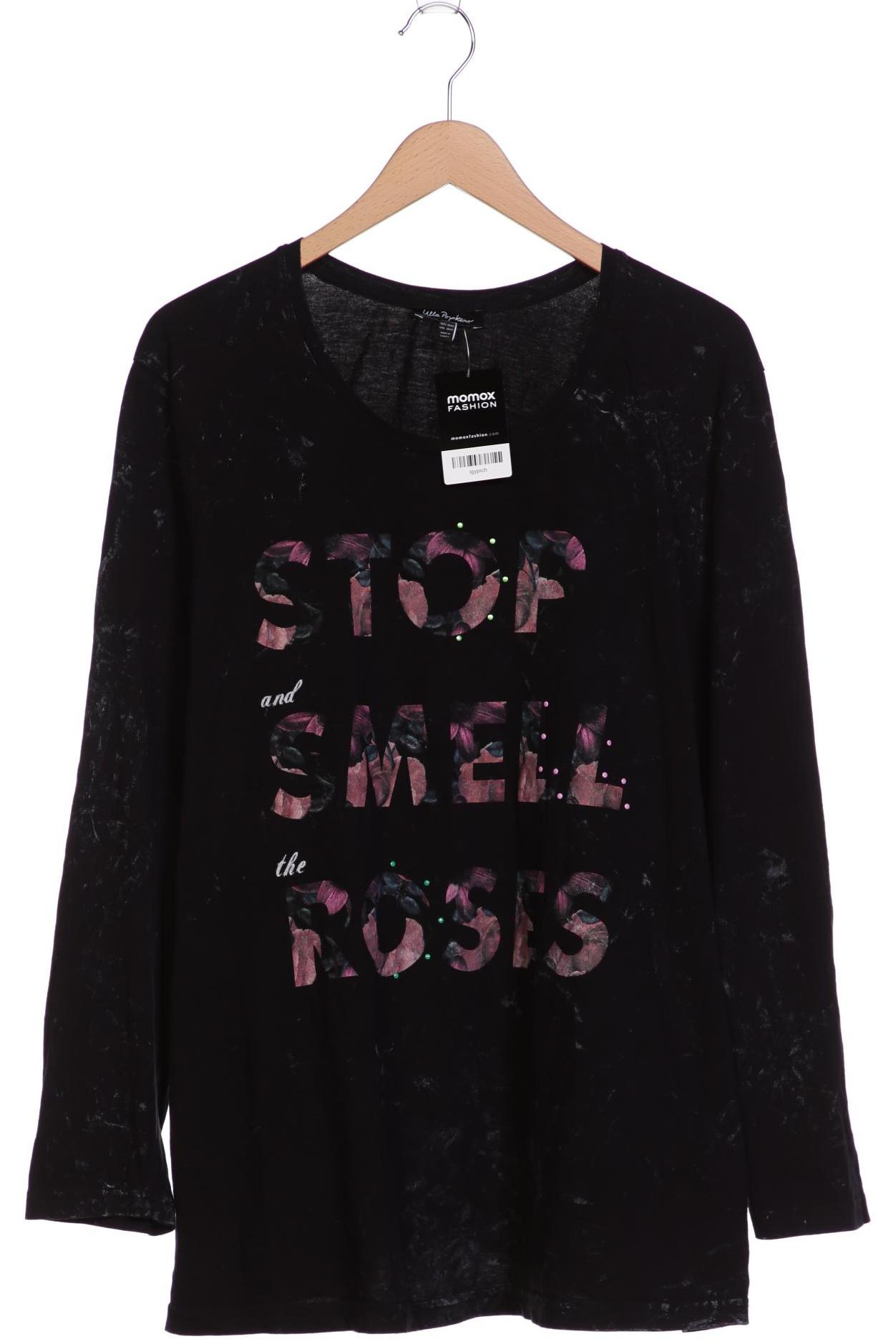 

Ulla Popken Damen Langarmshirt, schwarz